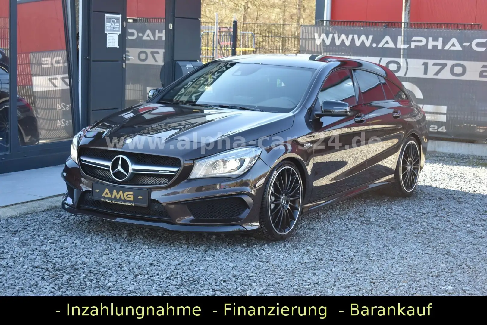 Mercedes-Benz CLA 45 AMG CLA45 AMG Shooting B 4Matic Exclusiv Paket 381PS Marrón - 1
