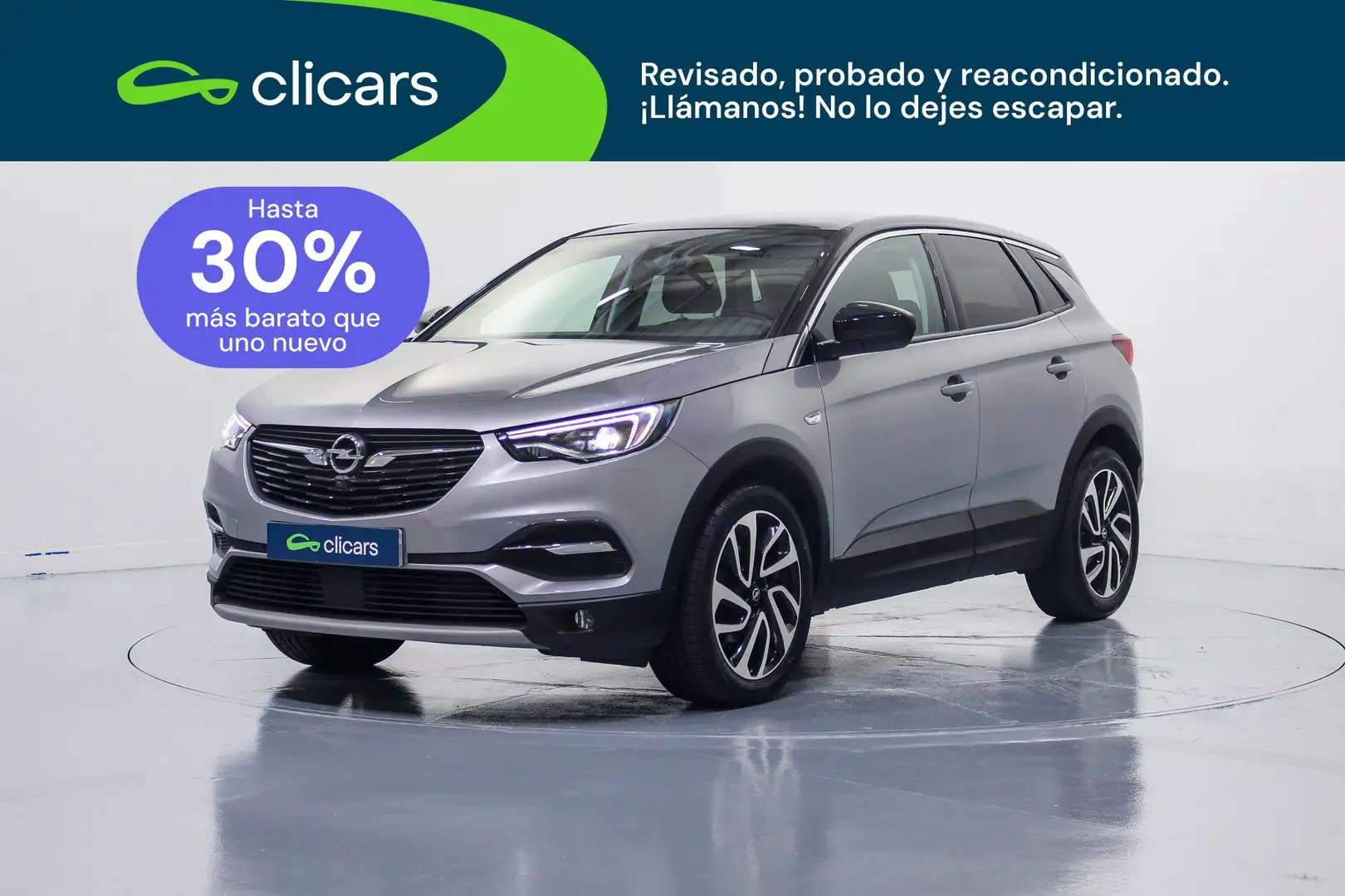 Opel Grandland X 1.5CDTi S&S Ultimate AT6 130 Plateado - 1