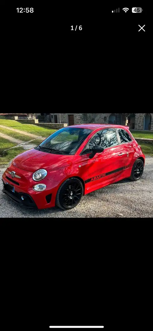 Abarth 595 Pista Червоний - 1