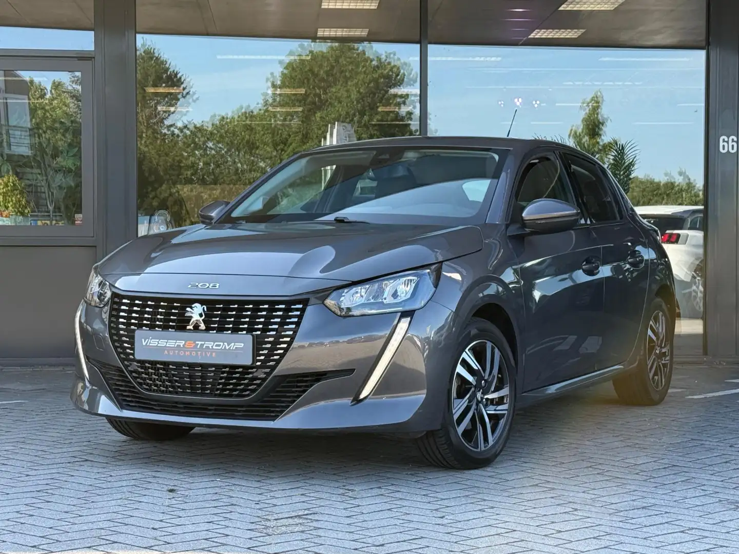 Peugeot 208 1.2 PureTech Allure Automaat - Gris Platinium - Ca Grijs - 2