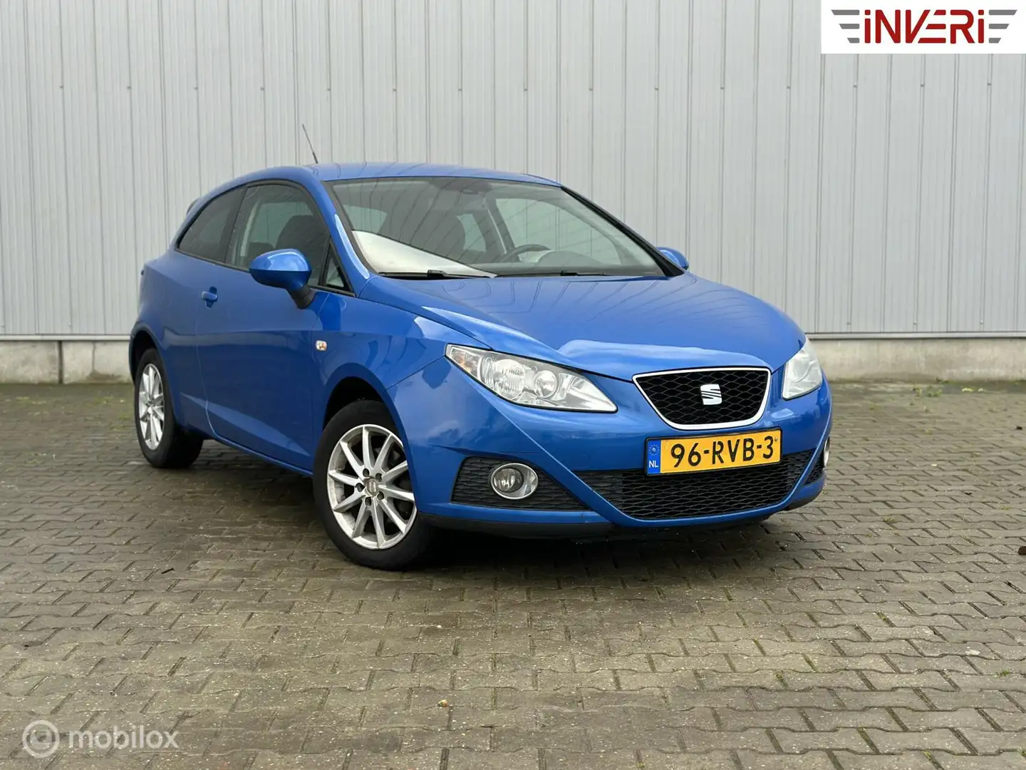 SEAT Ibiza 1.2 TDI Ecomotive | NAP | Nieuwe APK! | Zuinig Blauw - 1