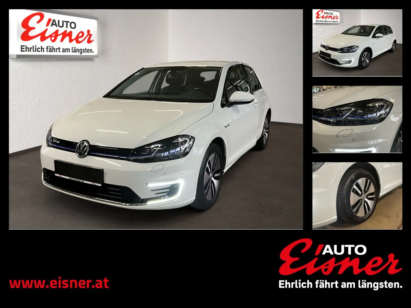 Volkswagen Golf VII E Navi, PDC, AUT Berganfahrhilfe Weiß - 1