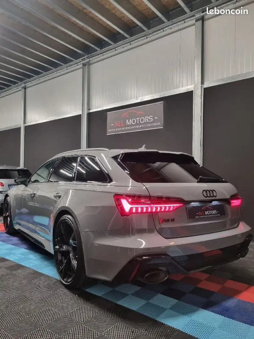 Audi RS6 avant v8 tfsi 600ch quattro gris nardo garantie co Gris - 2