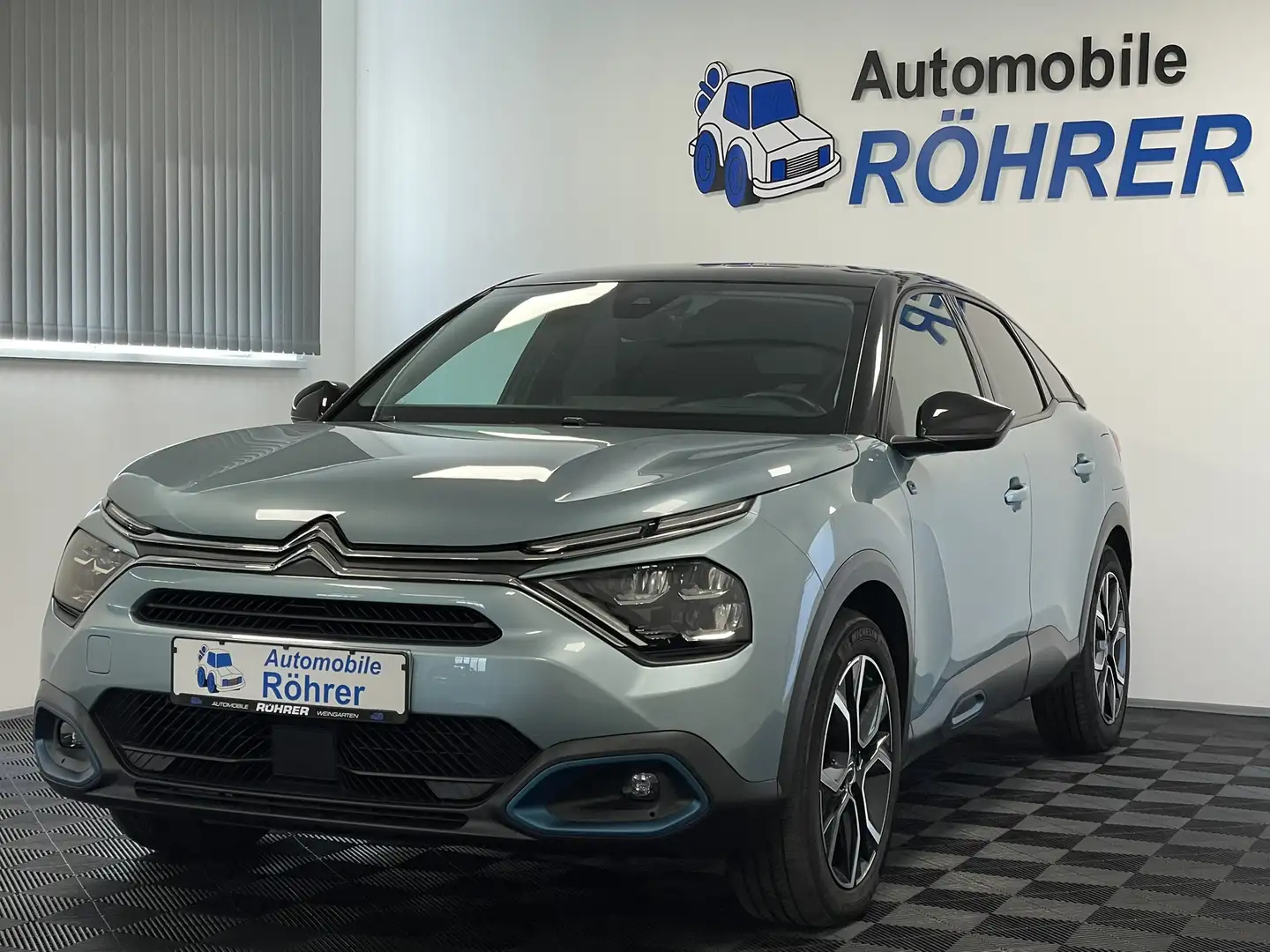 Citroen C4 ë- Feel Pack 1.Hand Navi 360° HUD Standheiz. Blau - 1