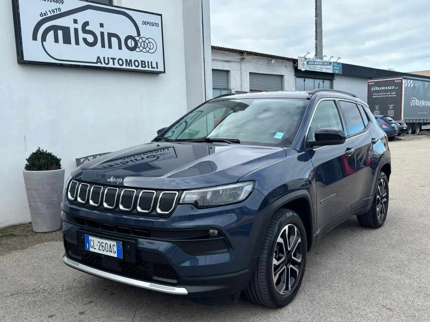 Jeep Compass Compass II 2021 1.6 mjt Limited 2wd 130cv Blu/Azzurro - 1