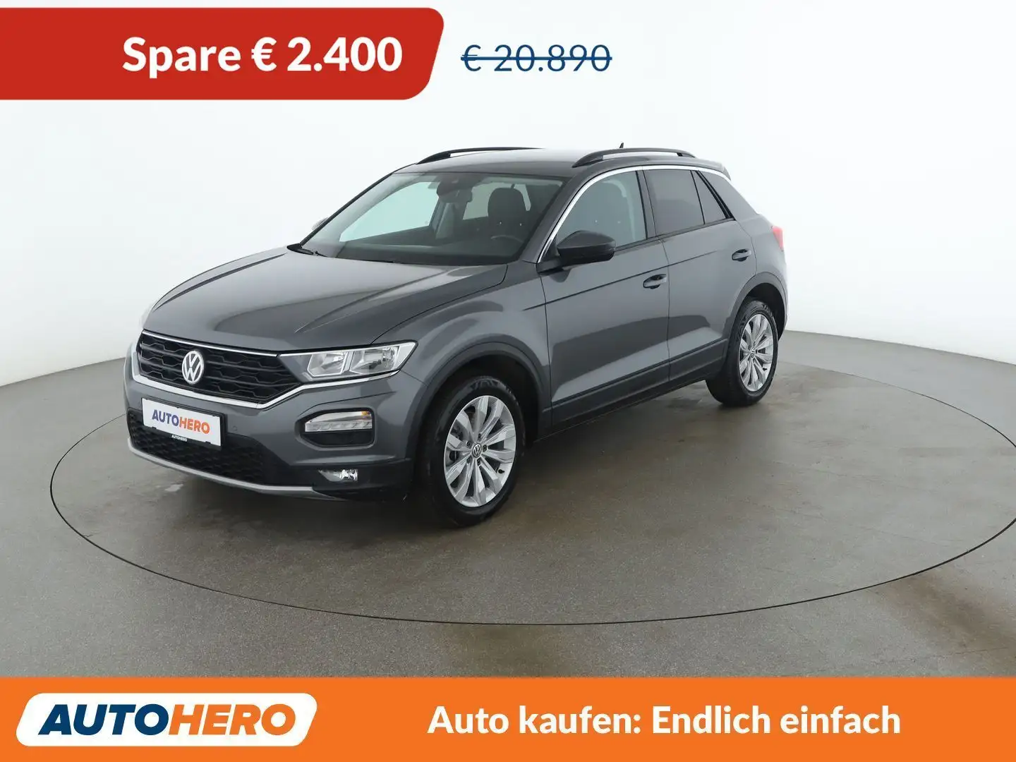 Volkswagen T-Roc 2.0 TDI Design 4Motion Grau - 1