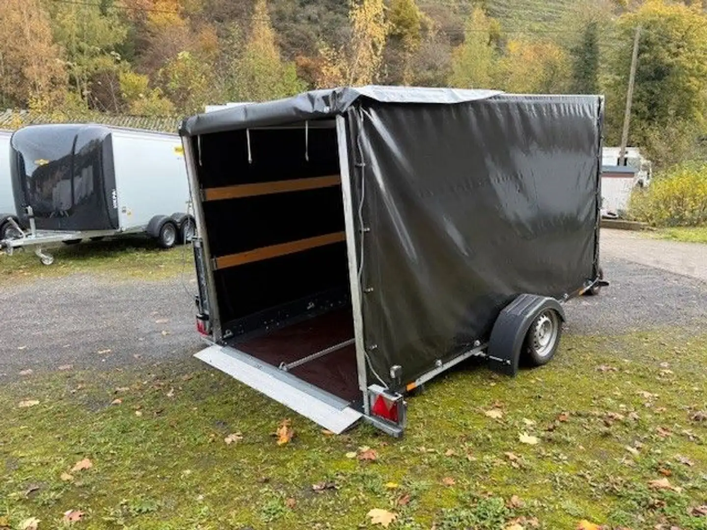 Unsinn UA 3118-18-13 Absenkanhänger mit Plane & 100 km/ - 2