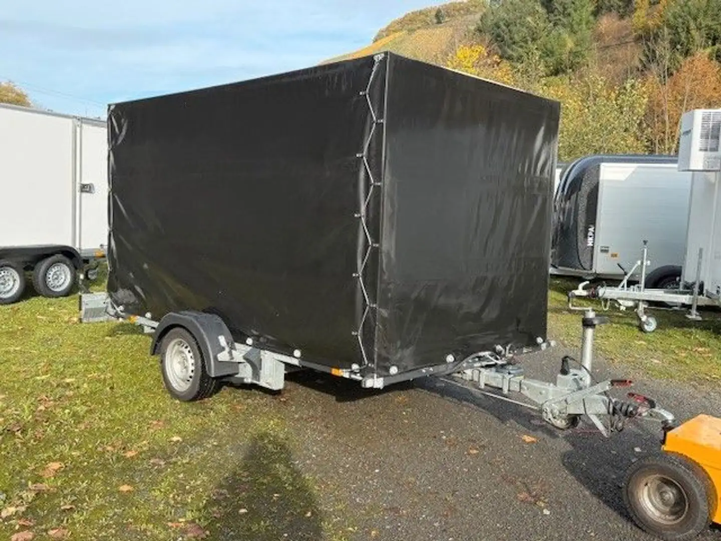 Unsinn UA 3118-18-13 Absenkanhänger mit Plane & 100 km/ - 1