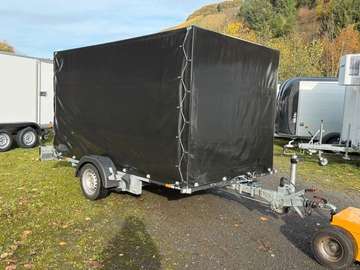 UA 3118-18-13 Absenkanhänger mit Plane & 100 km/