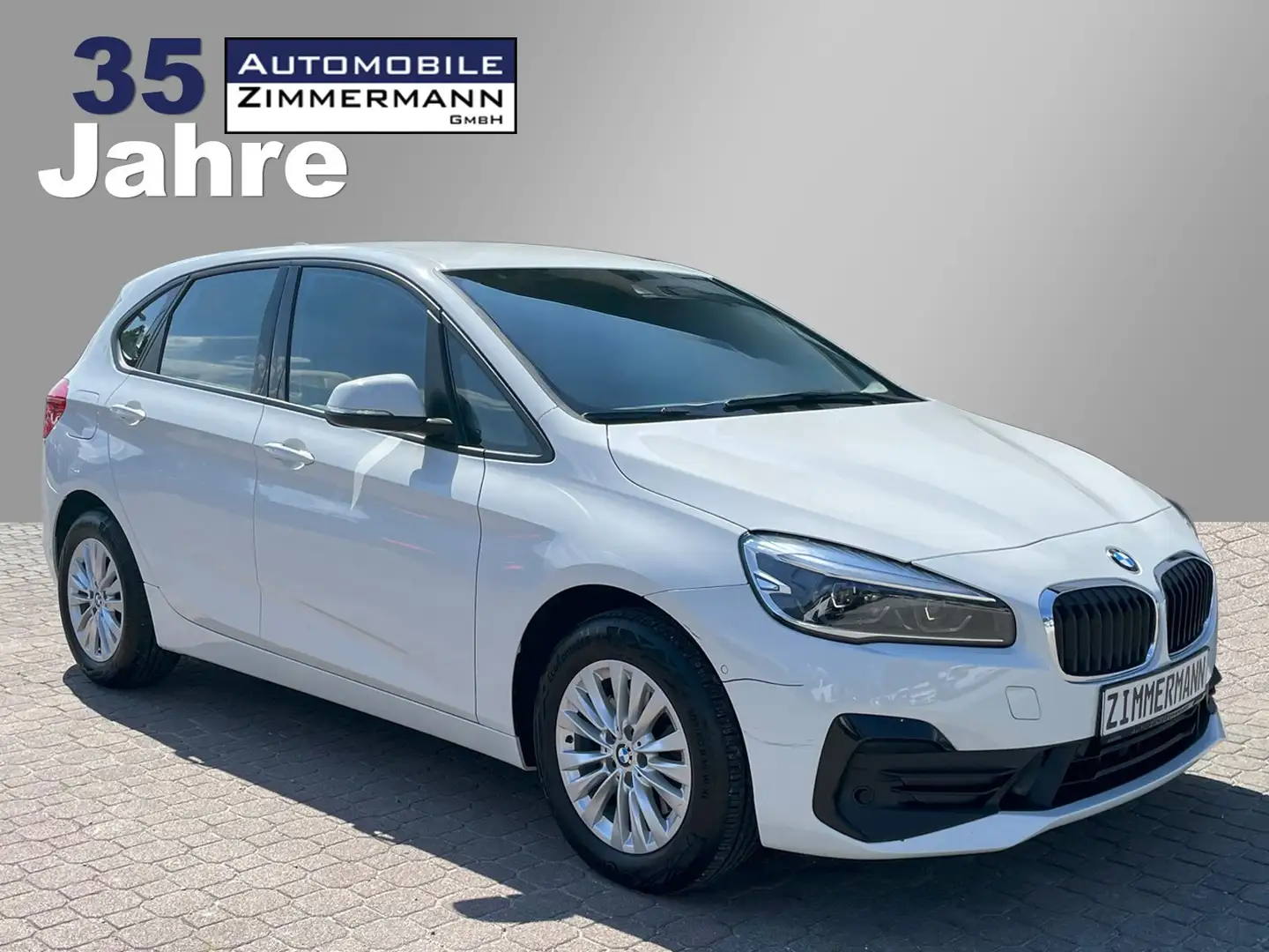 BMW 218 218d Active Tourer Advantage*1.Hand*8-fach* Weiß - 2