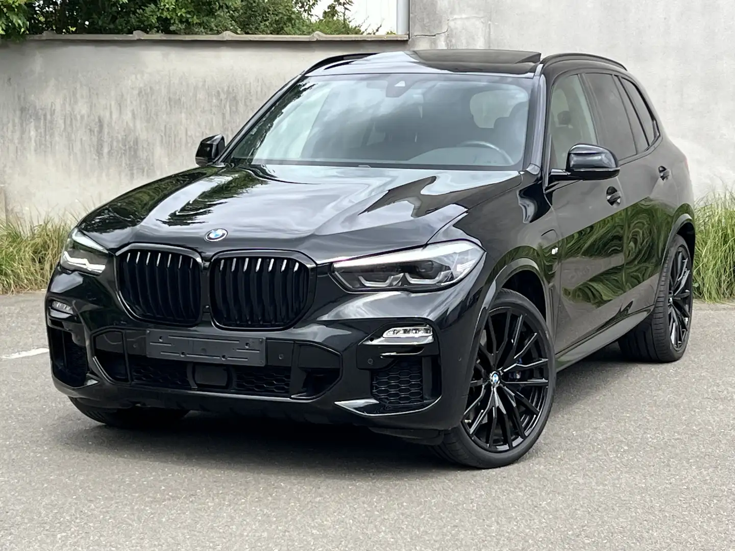 BMW X5 xDrive45e M pack /pano/cristal pook/2020 Noir - 1