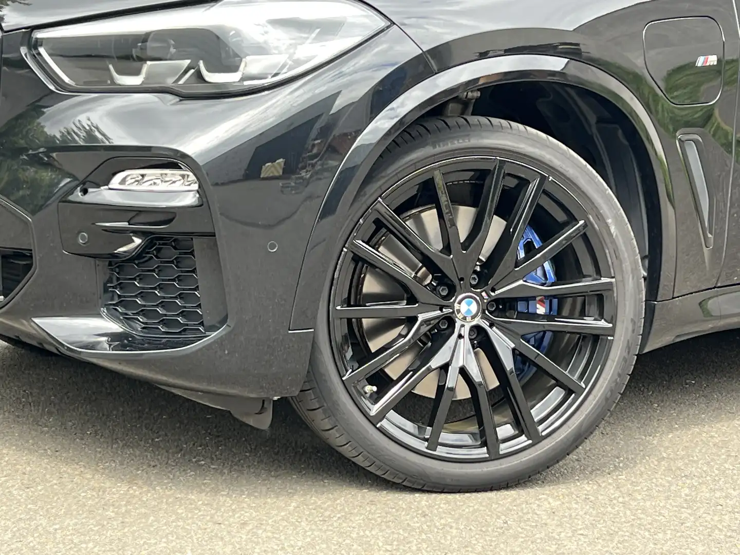 BMW X5 xDrive45e M pack /pano/cristal pook/2020 Noir - 2
