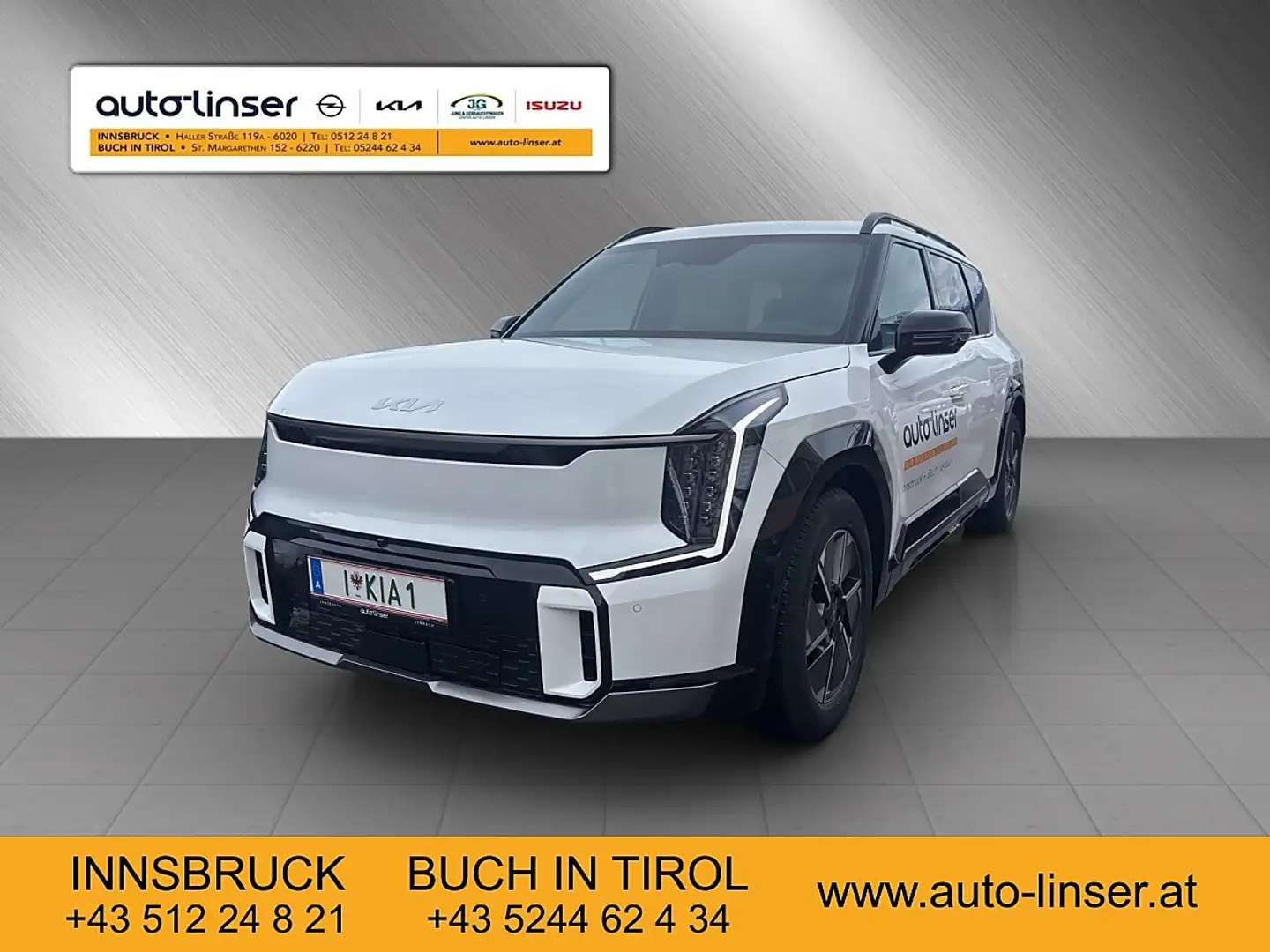 Kia EV9 AWD 99.8kWh GT-Line Aut. Weiß - 1