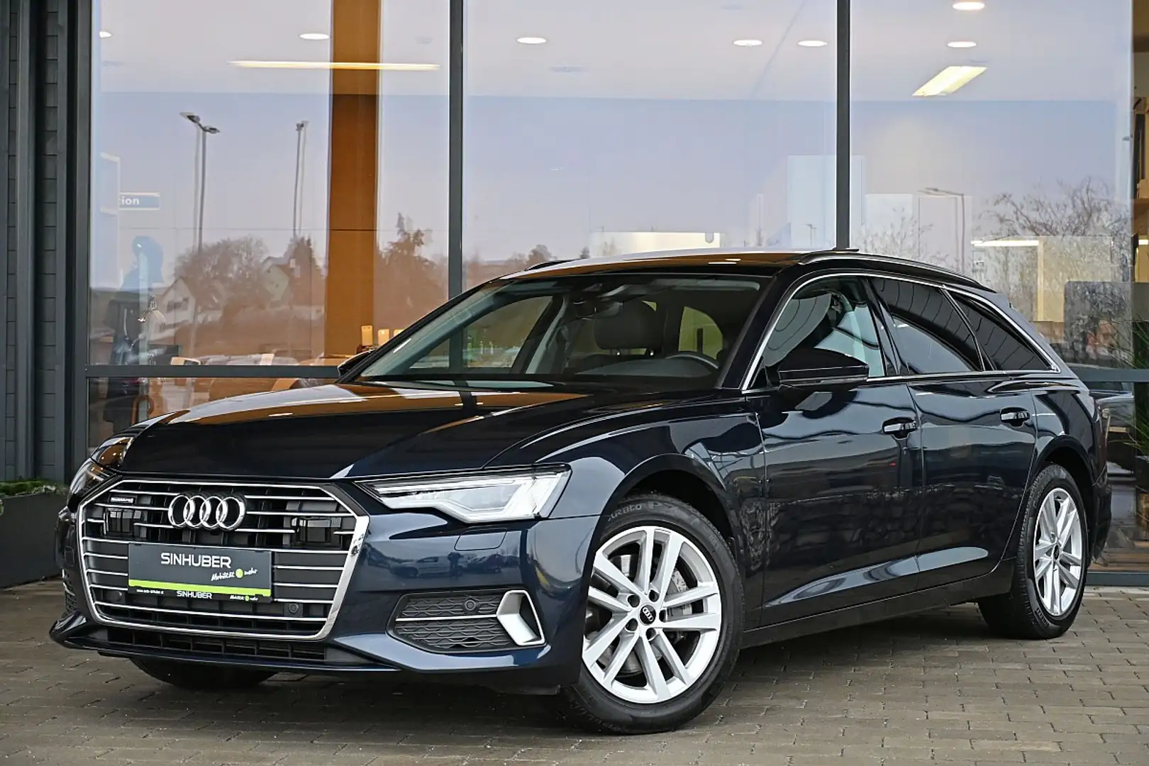Audi A6 Avant 45 TDI quattro sport S-tronic NP €92k ACC... Bleu - 1