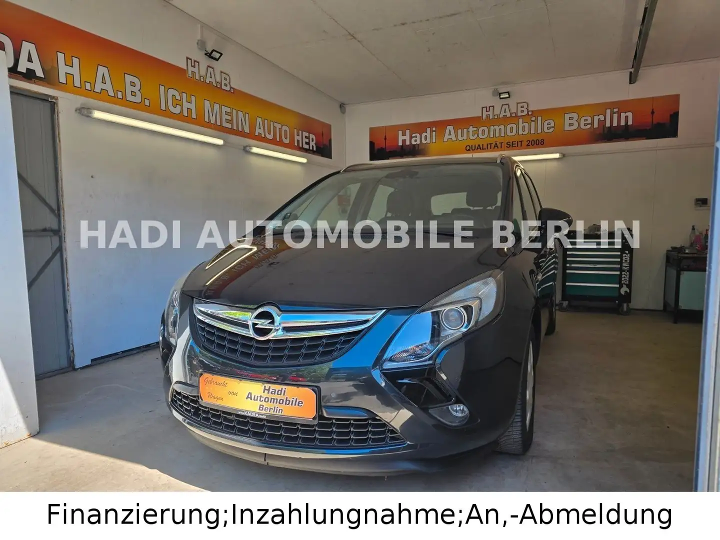 Opel Zafira C Tourer Edition/1.Hand/7Sitzer/Gar Schwarz - 1