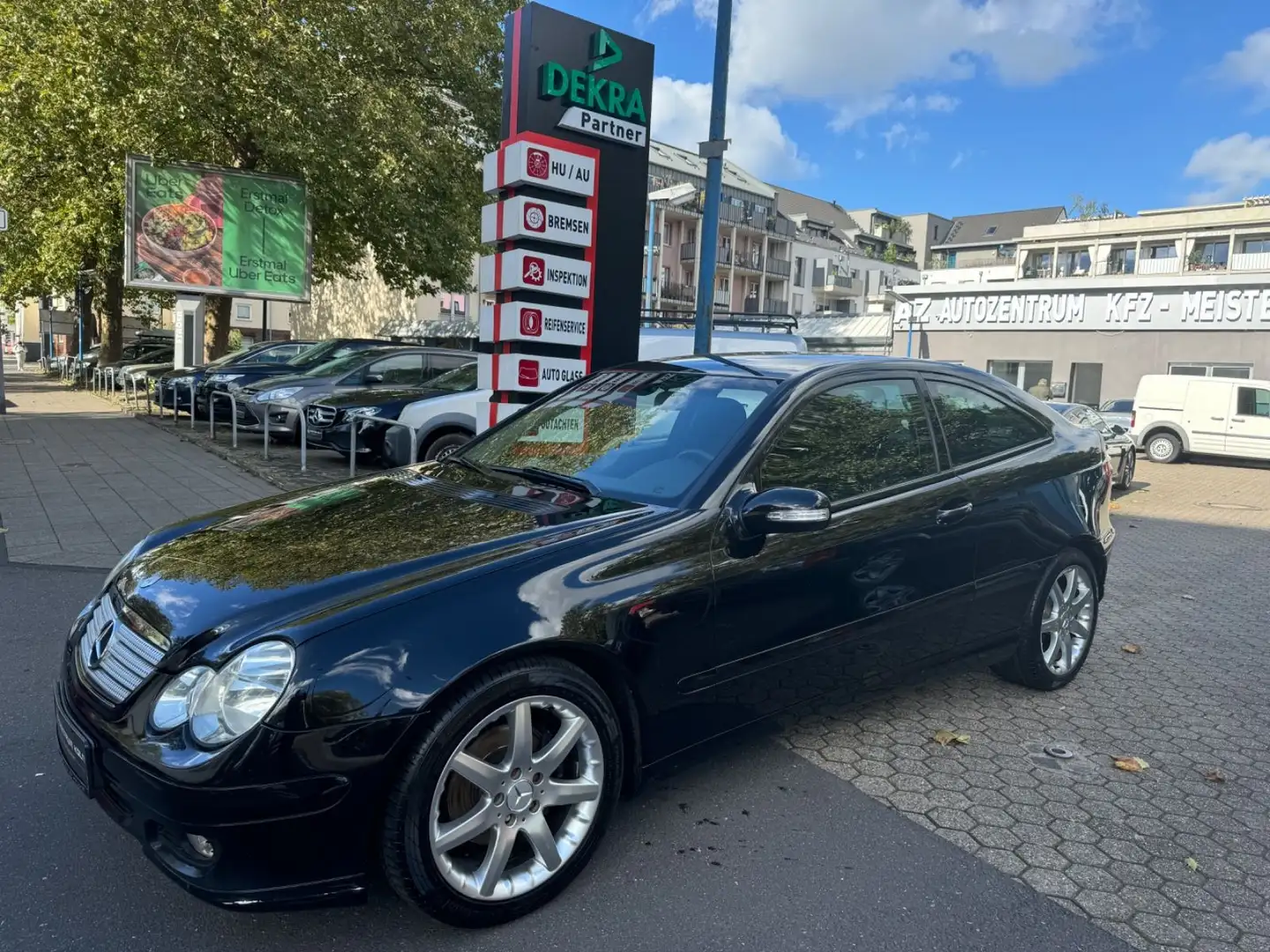 Mercedes-Benz C 200 C -Klasse Sportcoupe C 200 Kompressor KLIMA ALU Чорний - 1