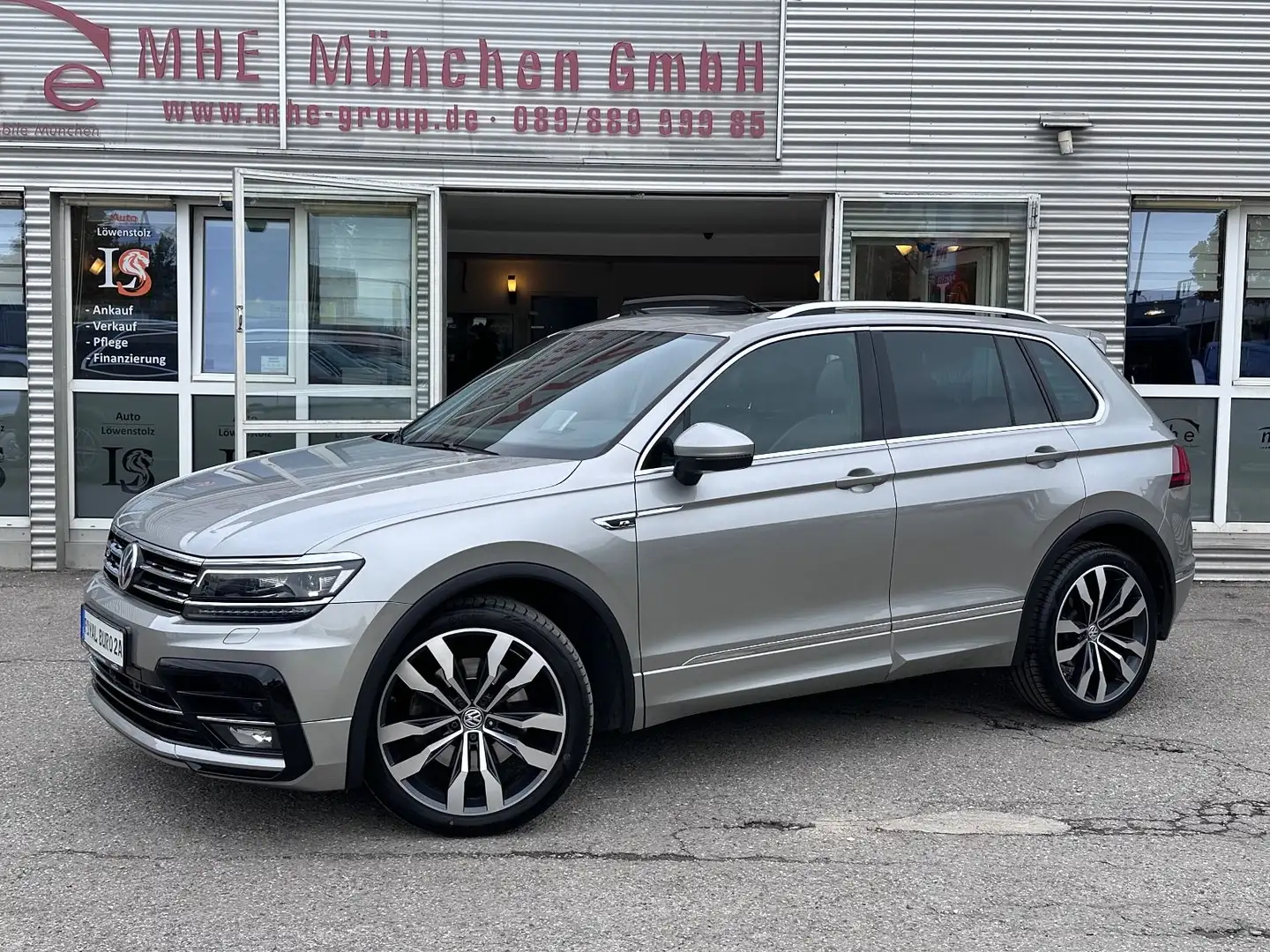 Volkswagen Tiguan 2.0 TDI DSG R-Line4Motion/°360/HUD/PANO Argent - 1