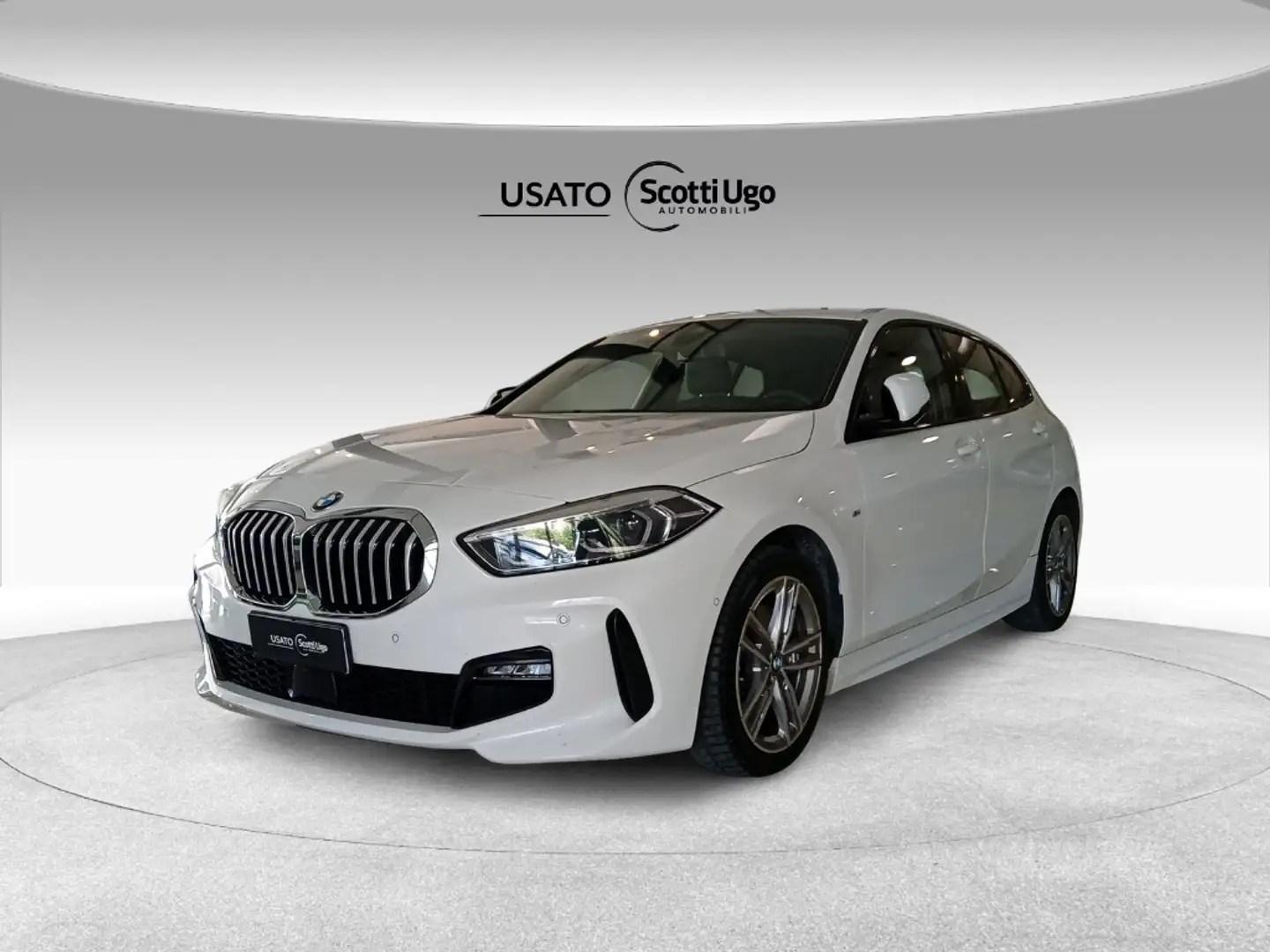 BMW 118 d Msport auto Bianco - 1