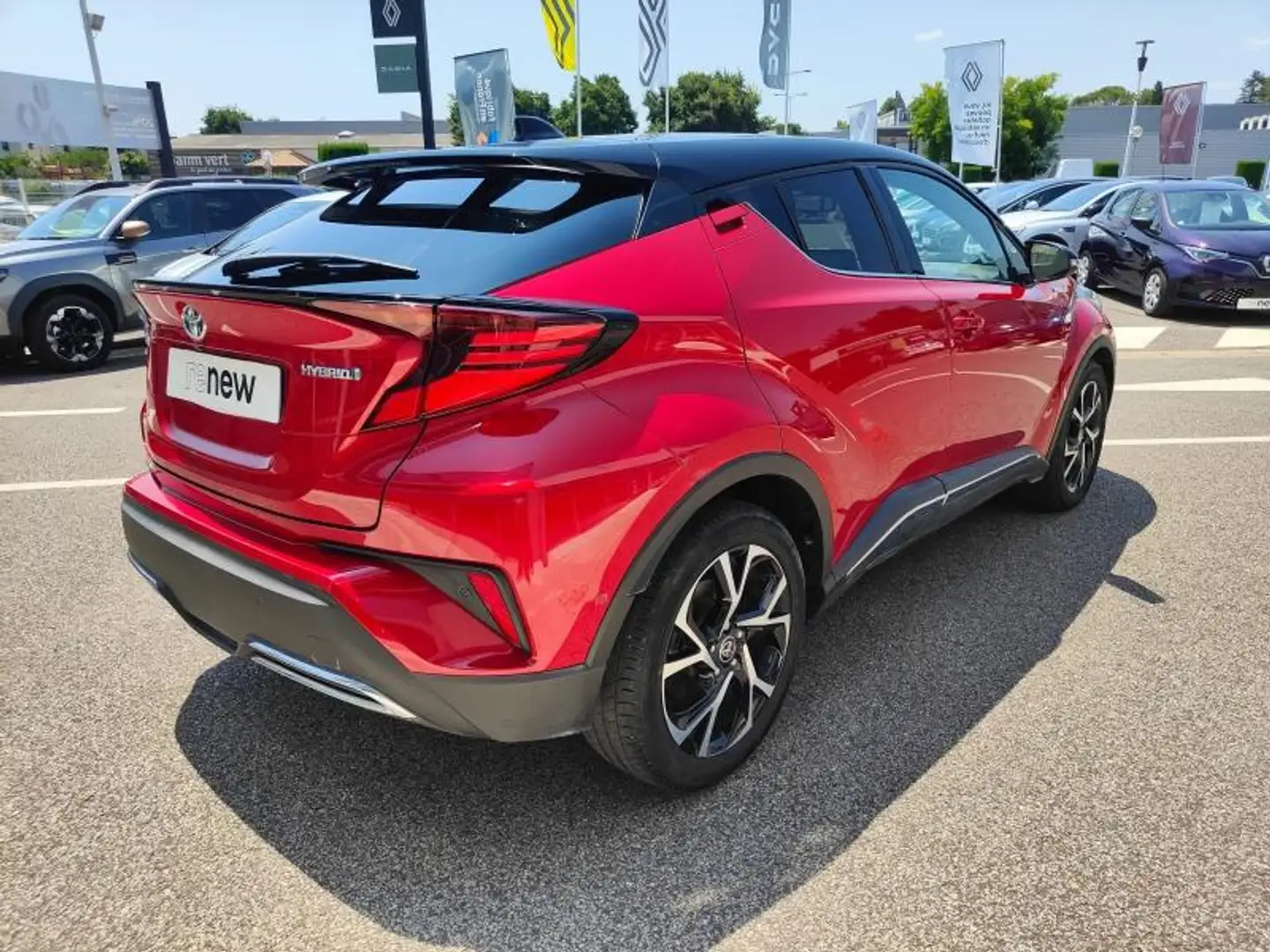 Toyota C-HR 184h Collection 2WD E-CVT MC19 Rouge - 2
