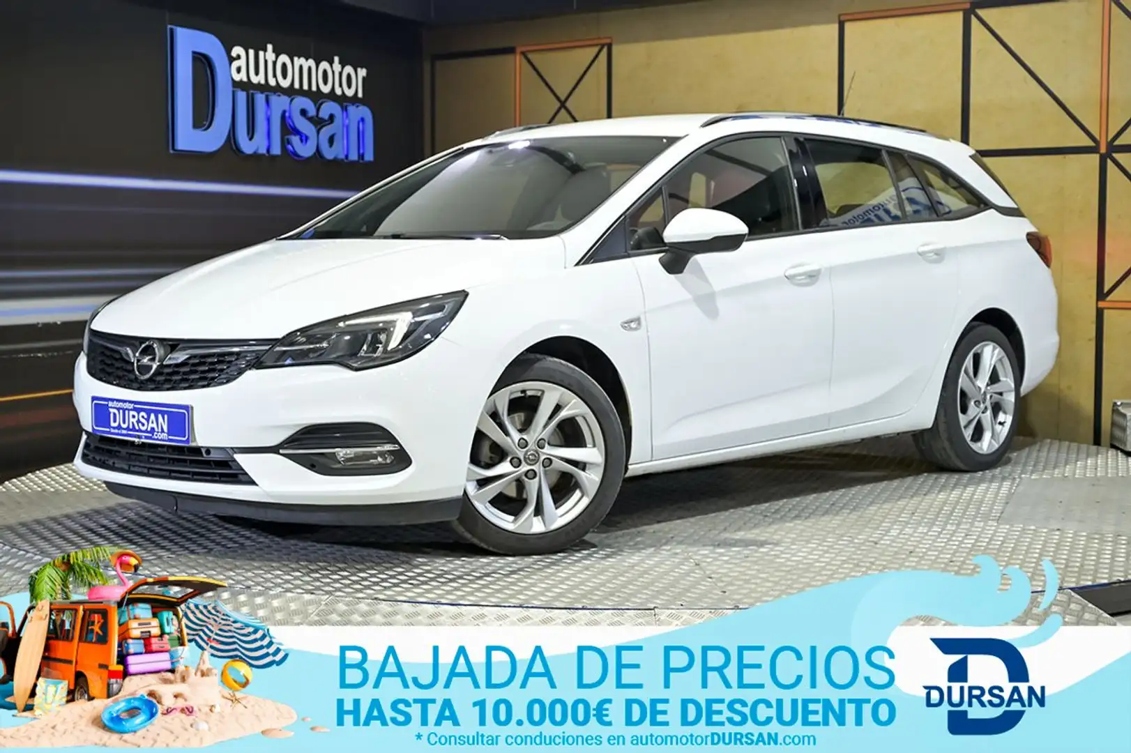 Opel Astra 1.6 CDTi SS 81kW 110CV Dynamic ST Blanco - 1