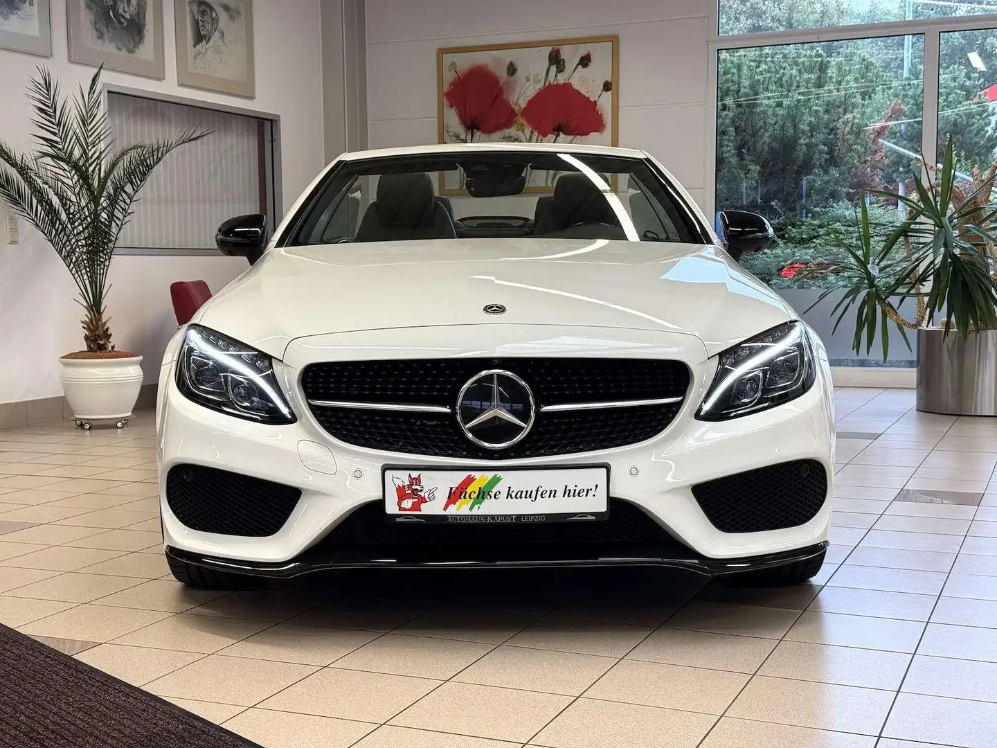 Mercedes-Benz C 300 C300 Night Edition AMG/360°/Navi/ACC/Aircap Blanc - 2
