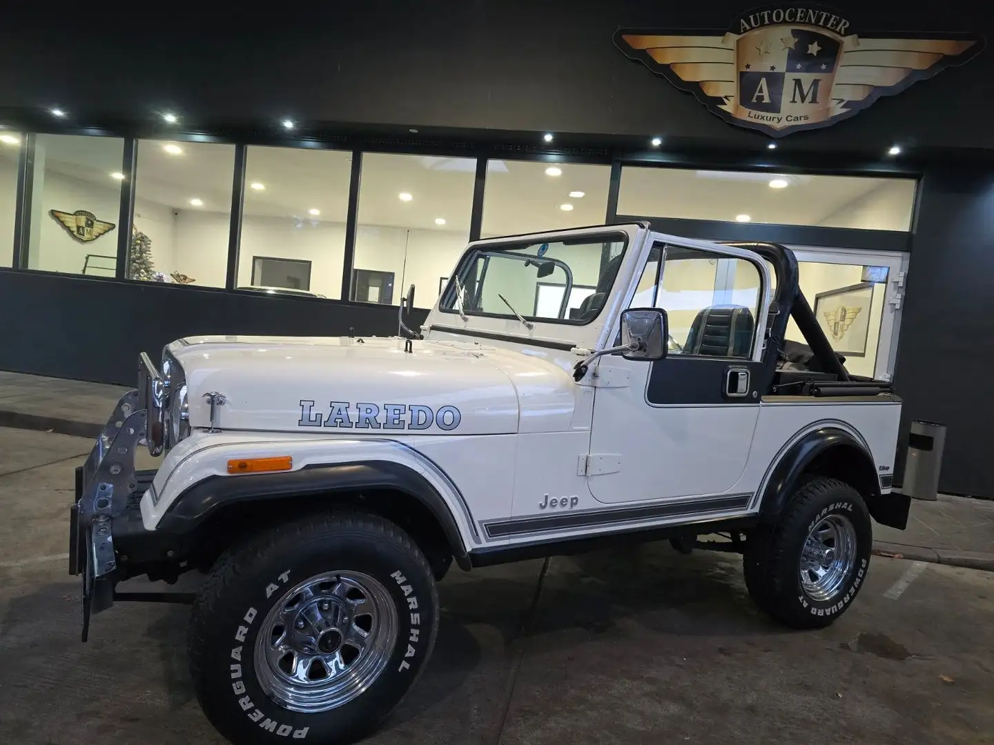 Jeep CJ-7 4.2 LAREDO Dakar/LEDER/Hardtop/H-Kennz. Weiß - 2