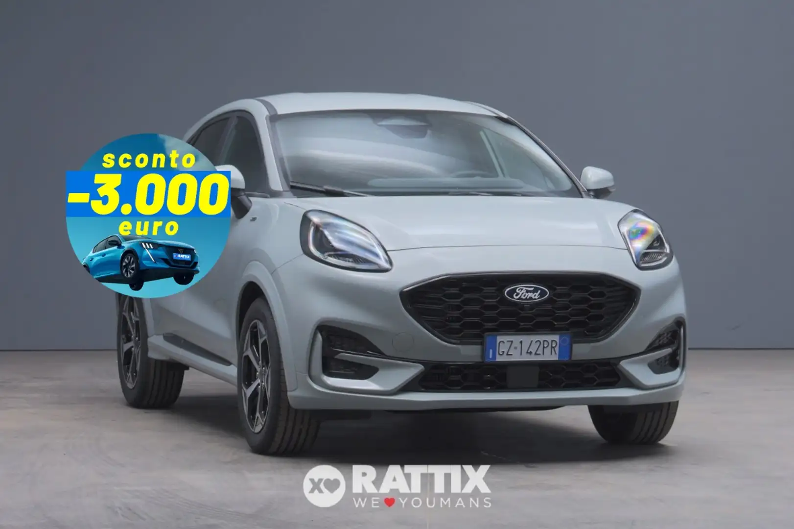 Ford Puma 1.0 Ecoboost Hybrid 125CV ST-Line X Auto Grigio - 1