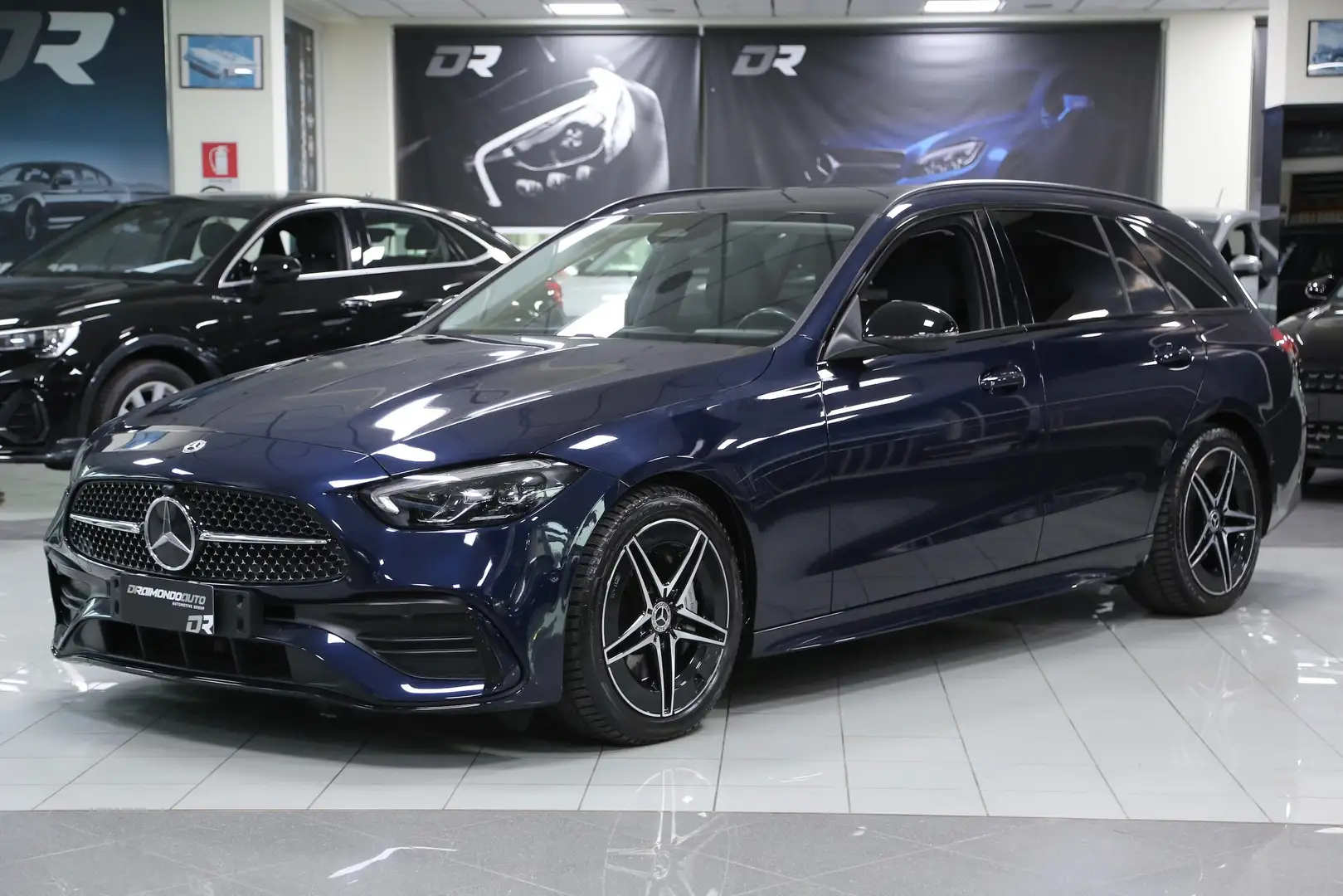 Mercedes-Benz C 220 d Mild hybrid S.W. 4Matic Premium AMG auto Bleu - 1
