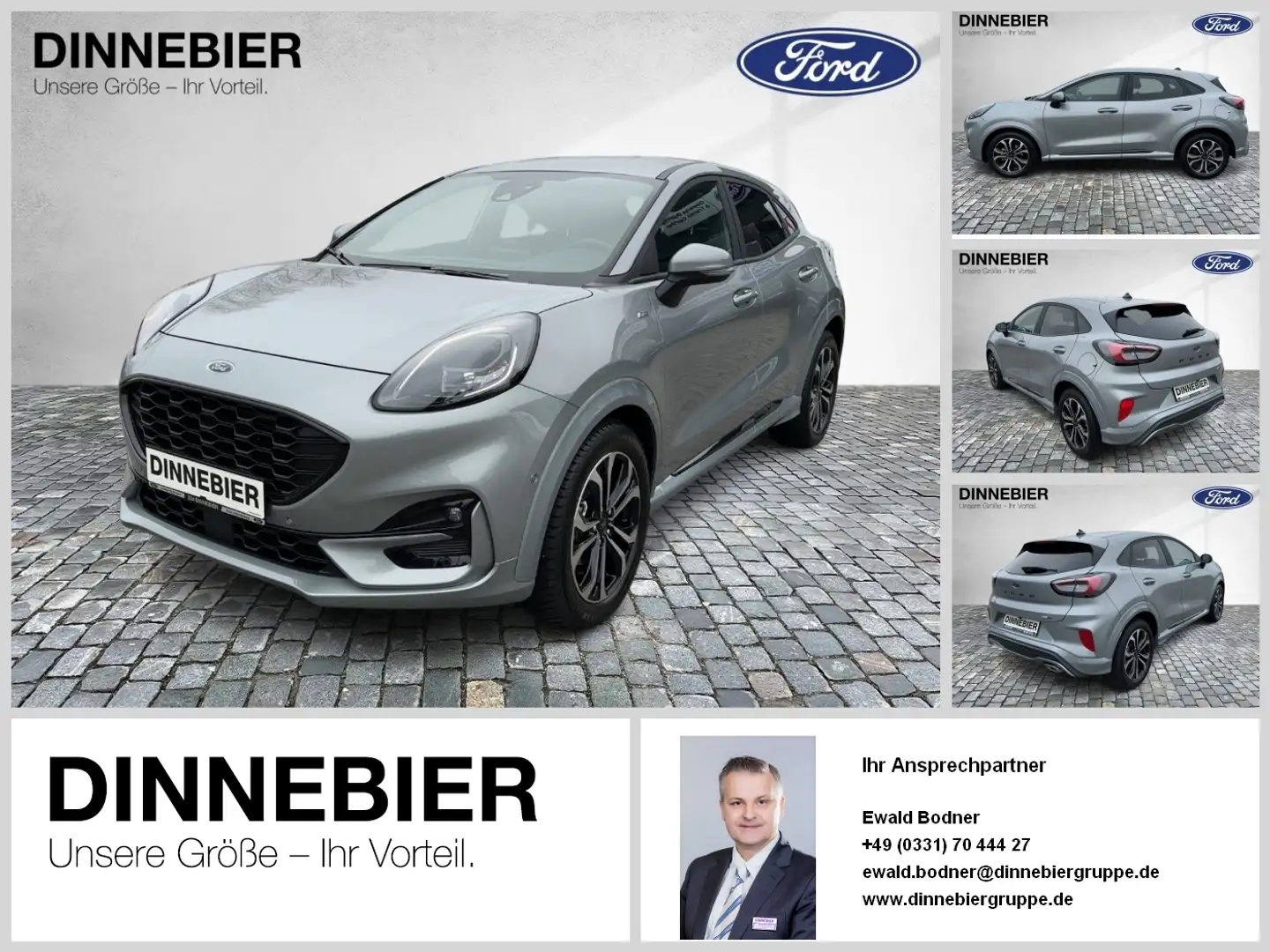 Ford Puma ST-Line LED Kamera+Allwetter+Winterpaket Argent - 1