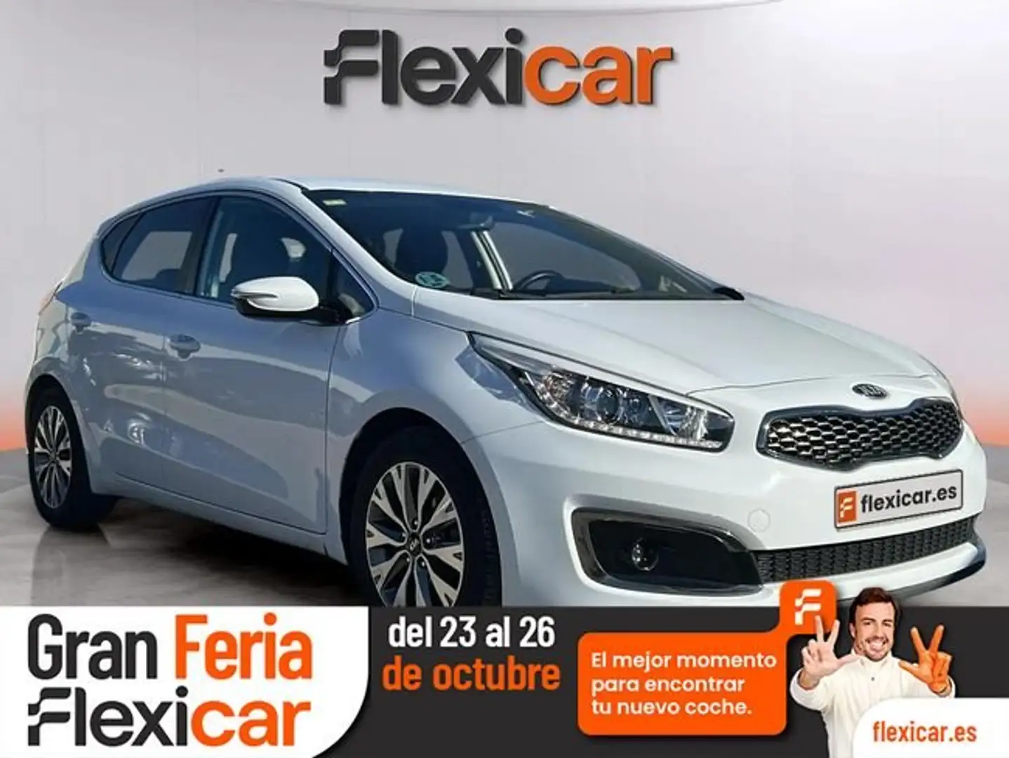 Kia Ceed / cee'd 1.4 CVVT Drive Blanc - 1