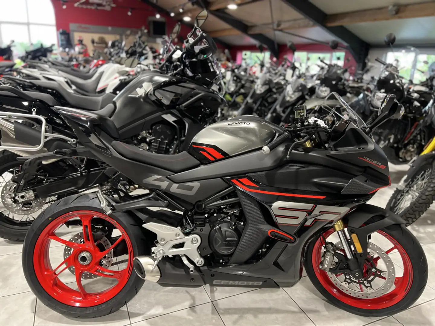 CFMOTO 450 SR S Szary - 1