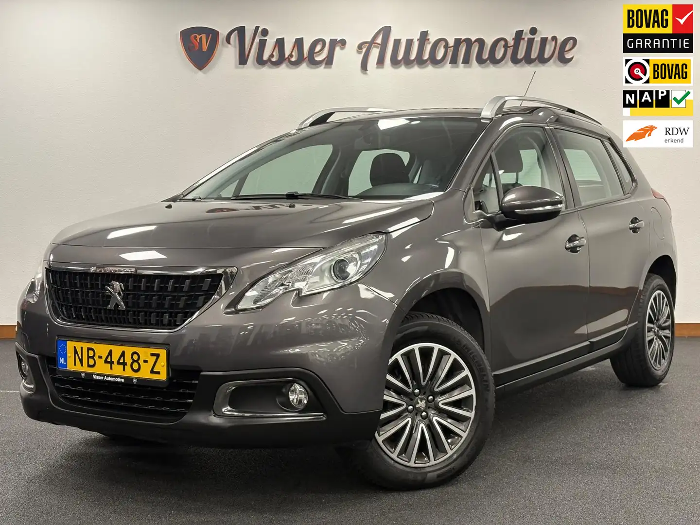 Peugeot 2008 1.2 PureTech Blue Lion*Nationale Auto Pas*NAP*Crui Grigio - 1