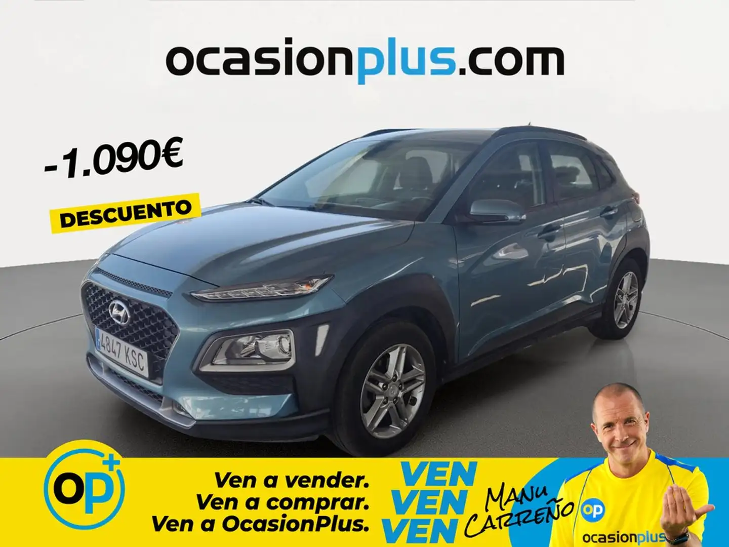 Hyundai KONA 1.0 TGDI Klass 4x2 Azul - 1