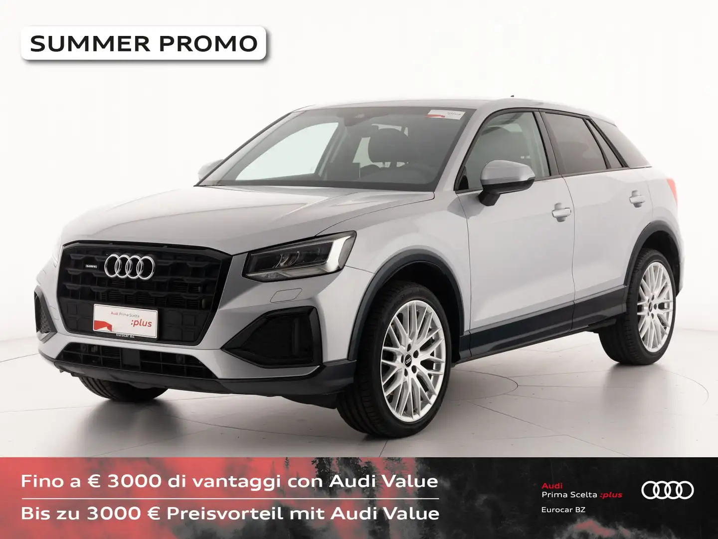 Audi Q2 35 2.0 tdi admired advanced quattro s-tronic Argento - 1