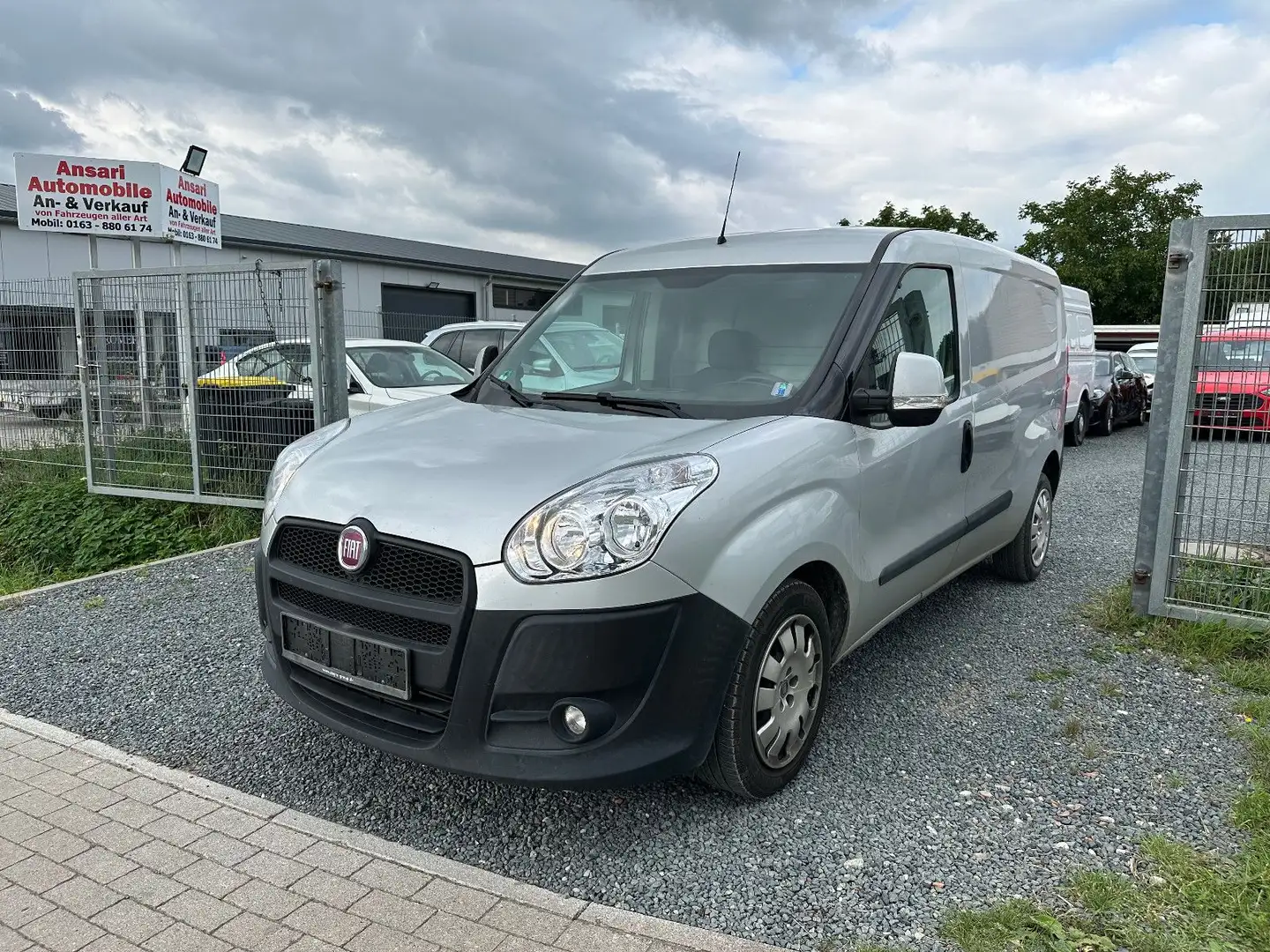 Fiat Doblo SX Maxi Kasten 1.6 JTDM|Klima|Metallic|AHK Szary - 1