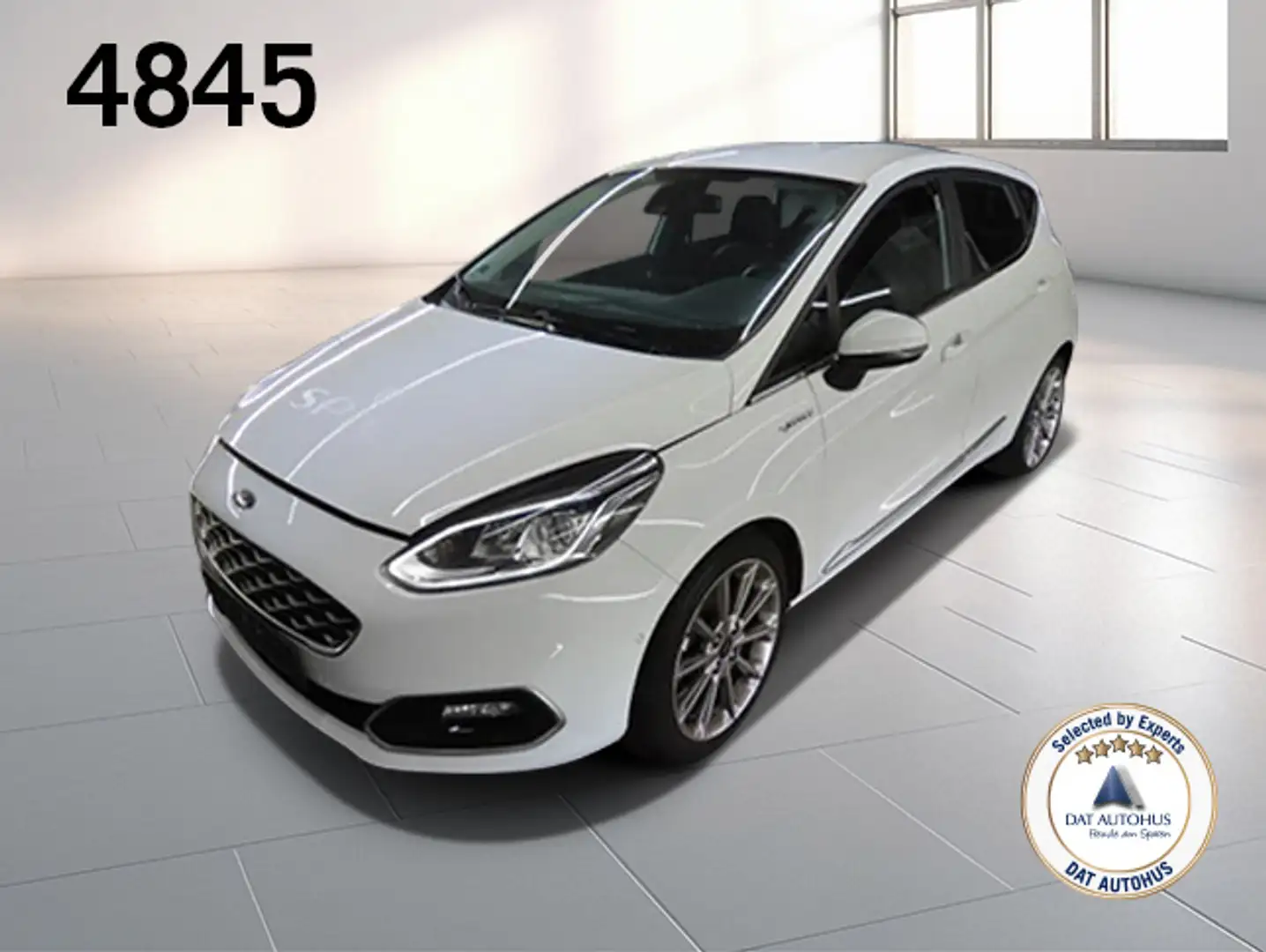 Ford Fiesta 1.0 EcoBoost Vignale Navi KeyLess ParkAss Weiß - 1
