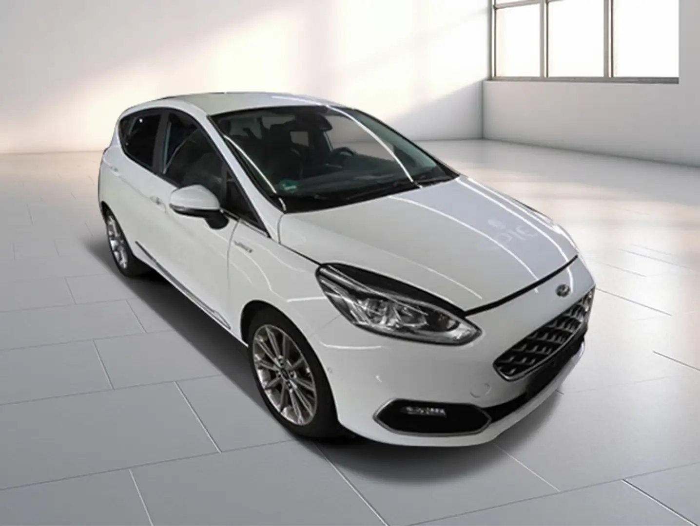 Ford Fiesta 1.0 EcoBoost Vignale Navi KeyLess ParkAss Weiß - 2