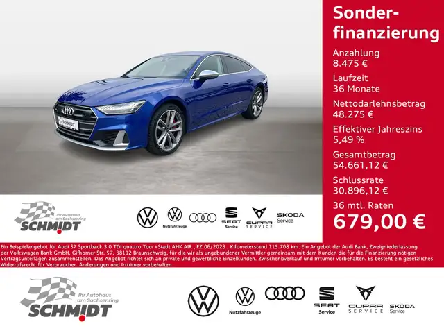 Audi S7 Sportback 3.0 TDI quattro Tour+Stadt AHK AIR