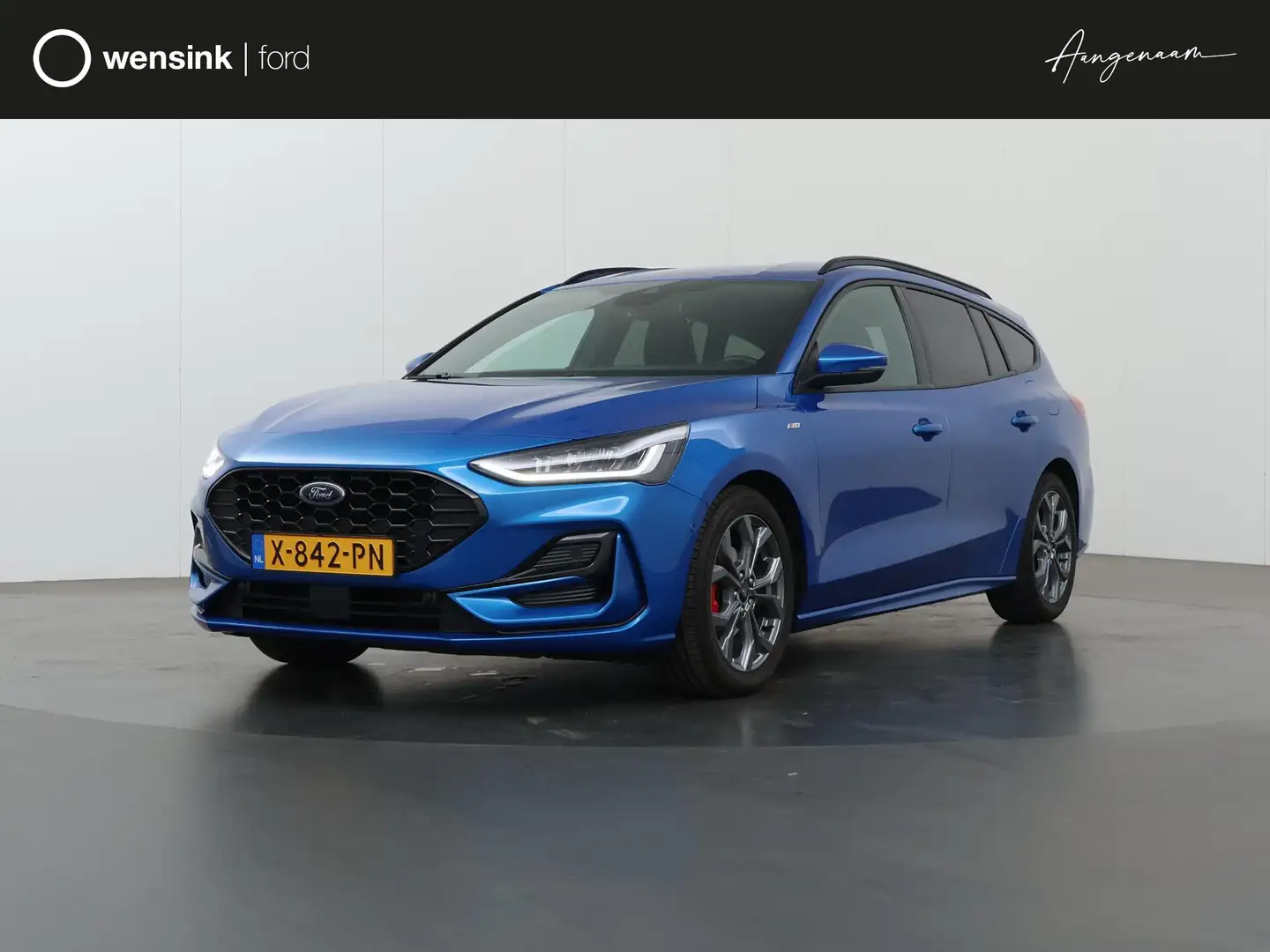 Ford Focus Wagon 1.0 EcoBoost Hybrid ST Line X | Winterpakket Bleu - 1