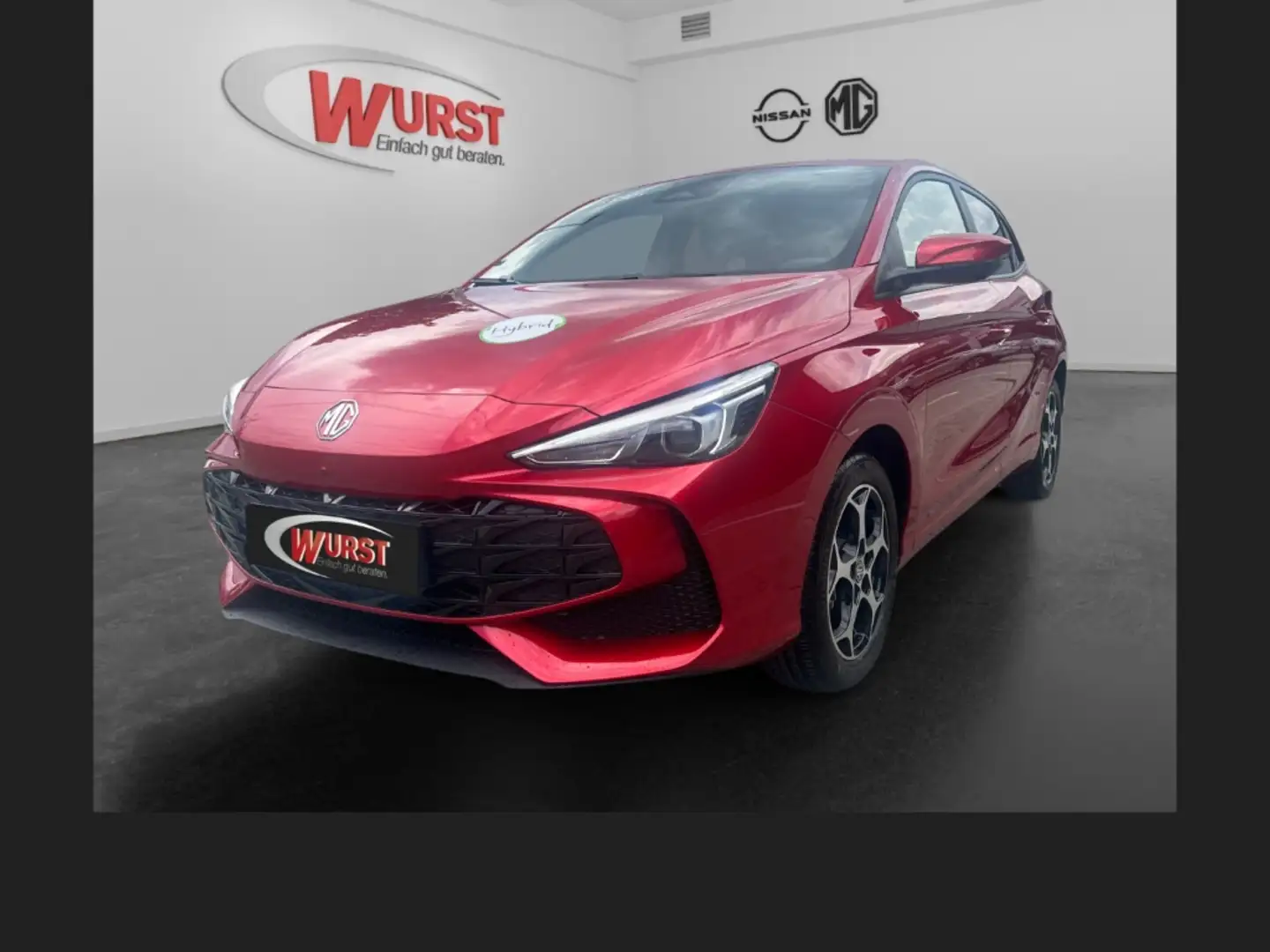 MG MG3 Luxury 1.5 Hybrid+ RundumKameras Assistenzsyst. Ap Rot - 1