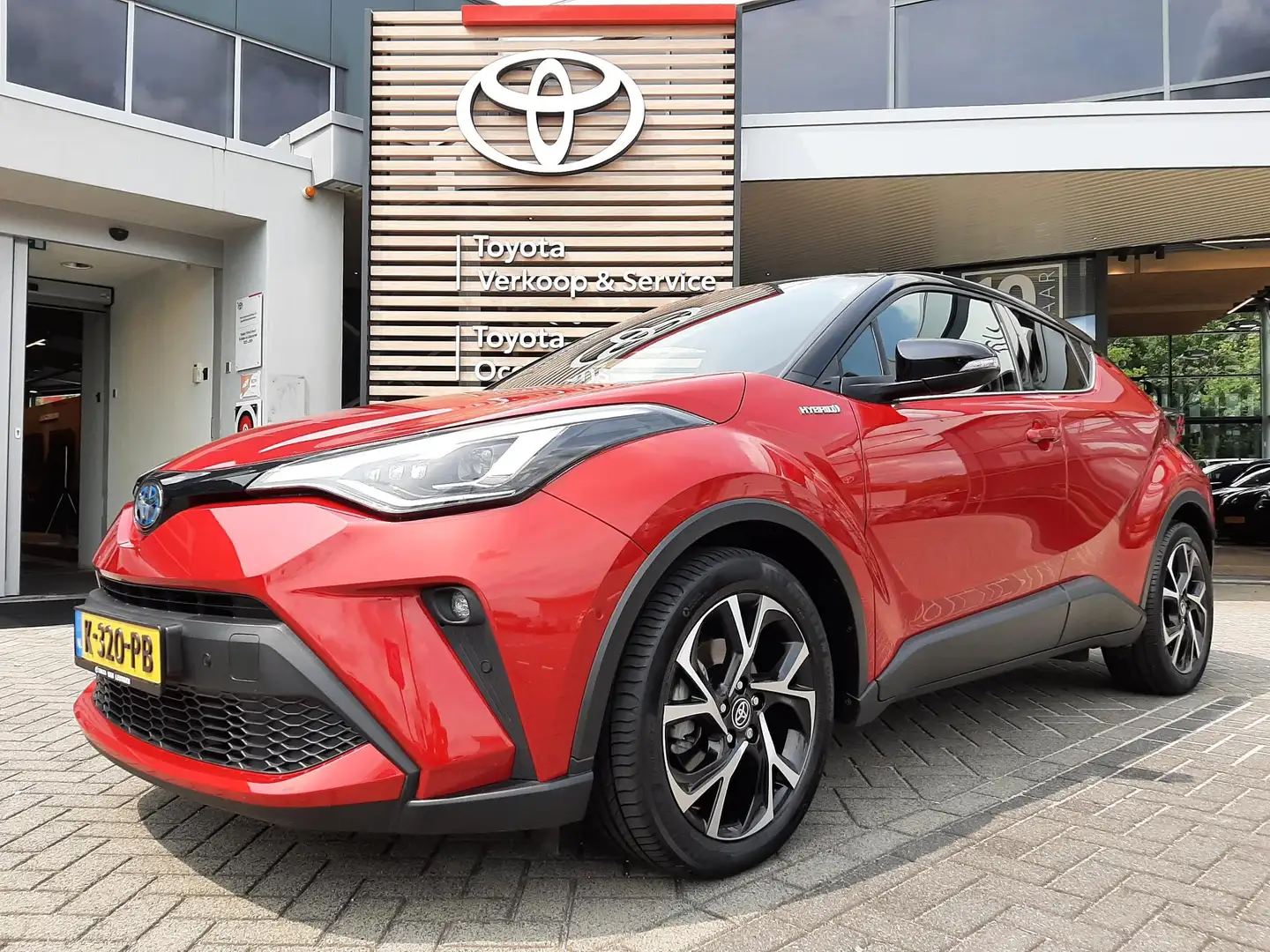 Toyota C-HR 2.0 Hybrid BI-TONE LEDER LED-PAKKET 18"LMV BLIND-S Rosso - 1