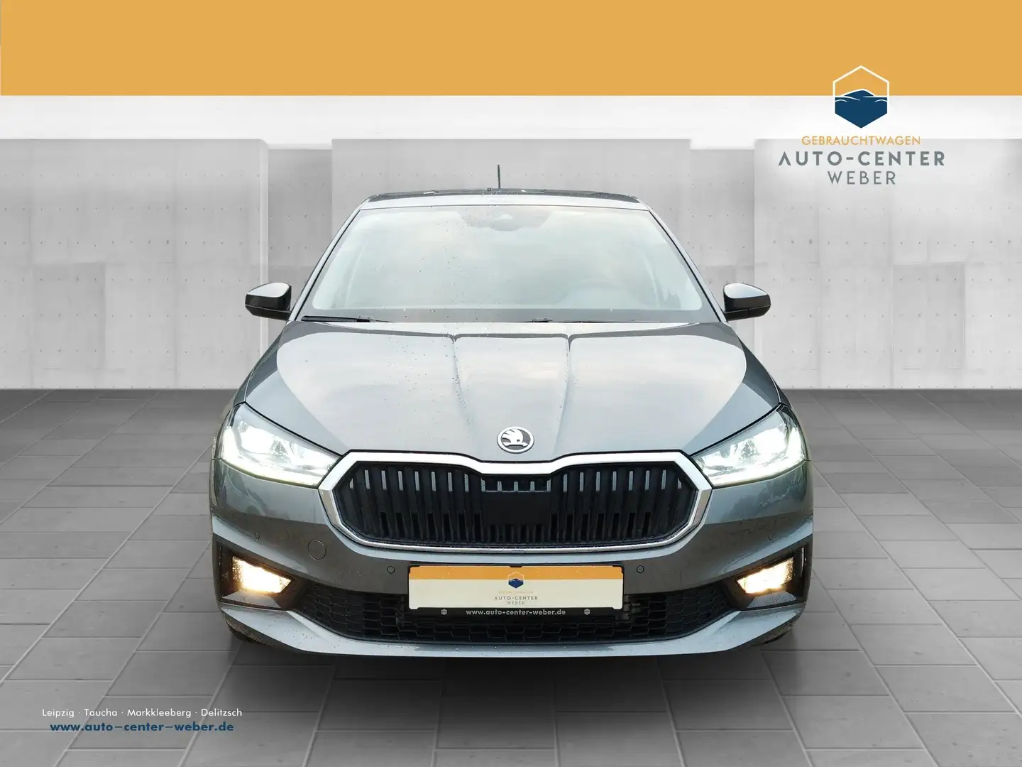 Skoda Fabia 1.0 TSI Drive AHK*Fernlichtass.*Kam.*LED Grau - 2