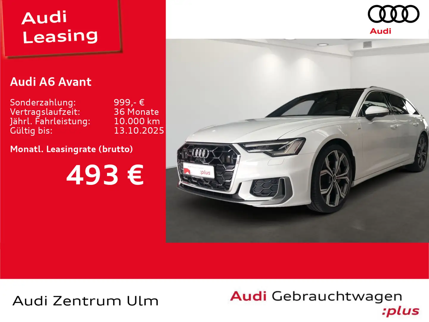 Audi A6 S-Line 45 TFSI quattro AHK PANO STDHZG Weiß - 1