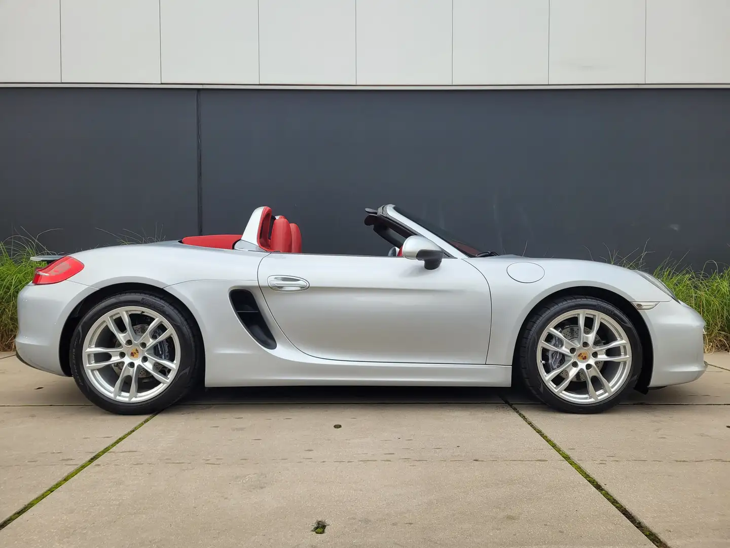 Porsche Boxster 2,7 *VOLLEDER*SPORTSTOELEN*19"ALU*PTS*ZETELVERW.* Argent - 2