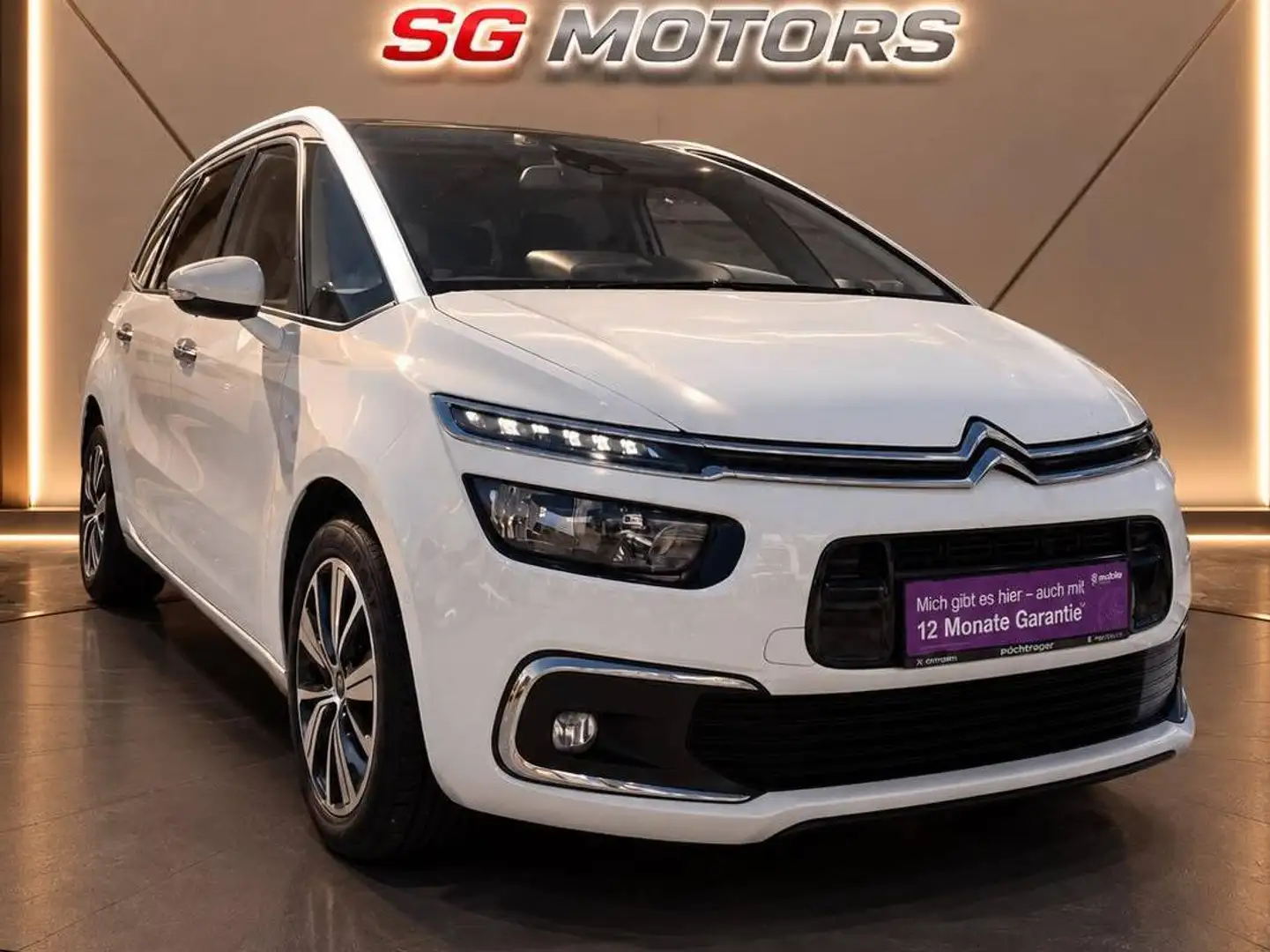 Citroen Grand C4 Picasso BlueHDI 150 S&S EAT6 Shine Weiß - 2
