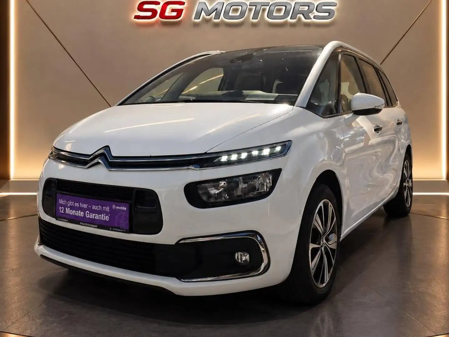 Citroen Grand C4 Picasso BlueHDI 150 S&S EAT6 Shine Weiß - 1