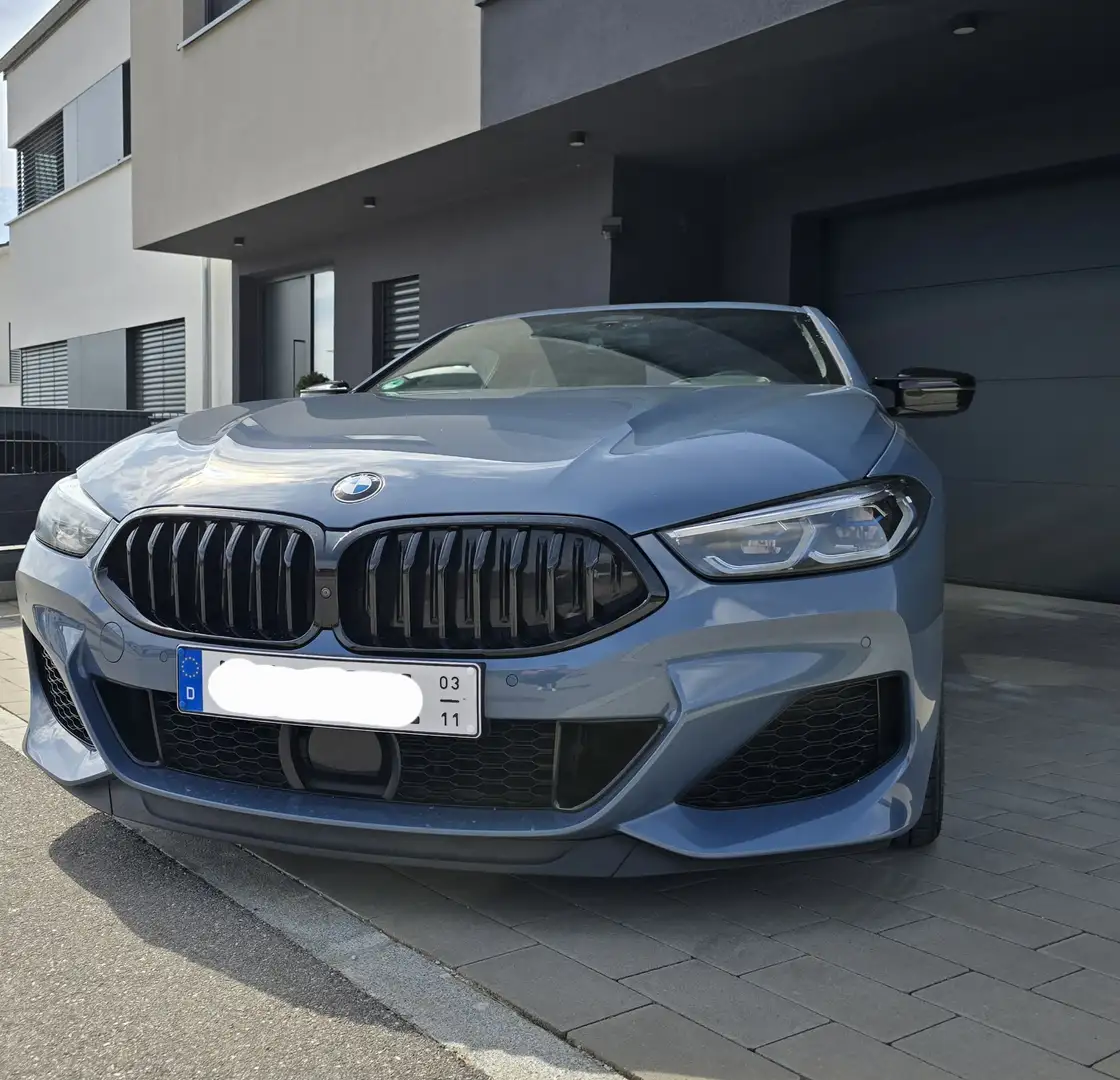 BMW M850 M850i xDrive Coupé Laser 8-FACHBer.HUD B&W Soft Синій - 2