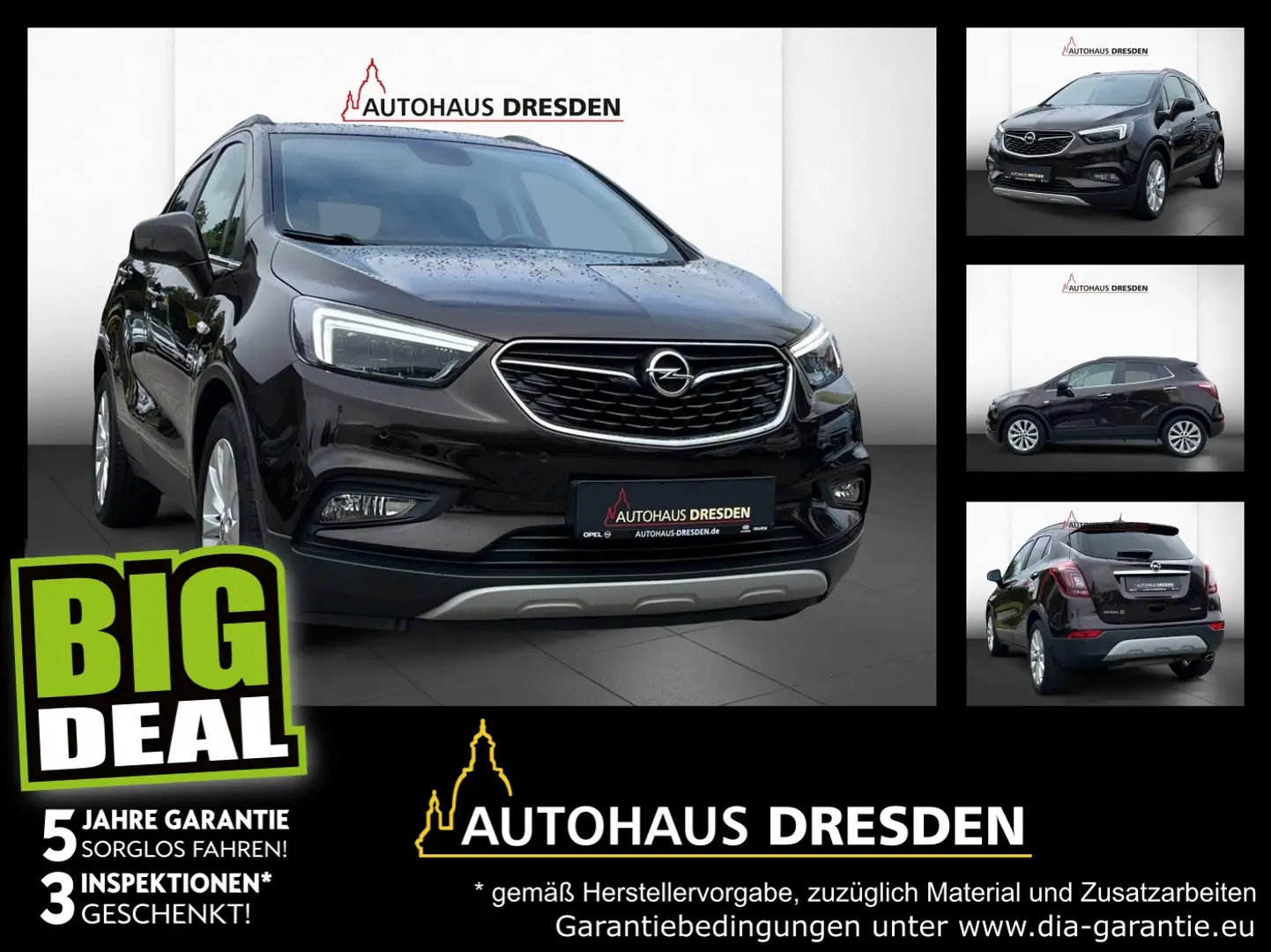 Opel Mokka X 1.4 Turbo Innovation LED+SHZ+2xKlima Bruin - 1