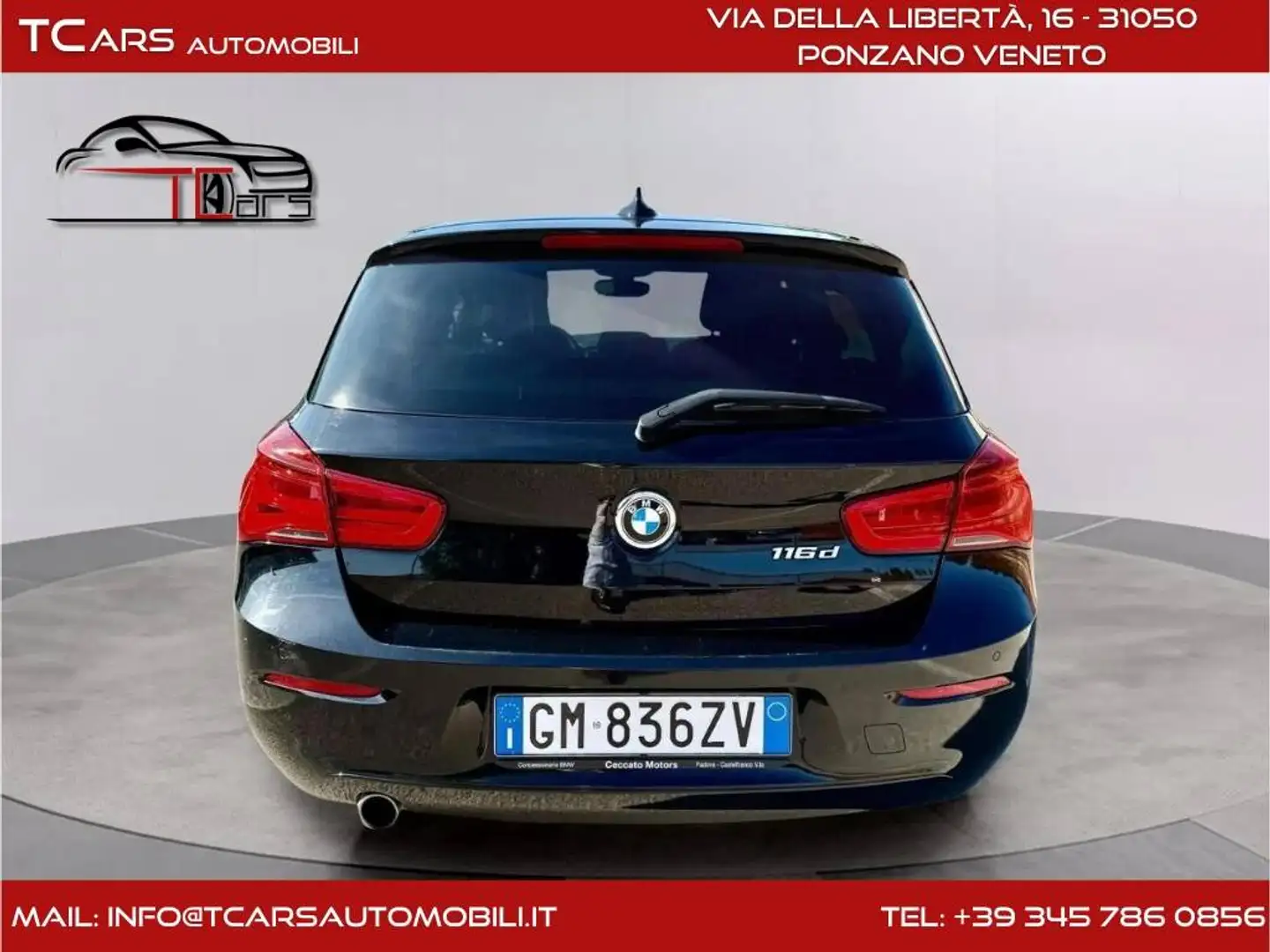 BMW 116 116D - DIESEL - AUTOMATICA crna - 1