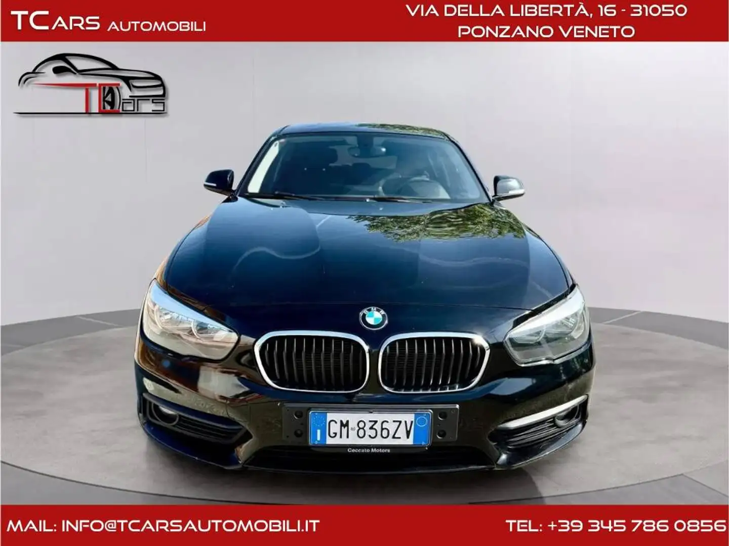 BMW 116 116D - DIESEL - AUTOMATICA Schwarz - 2